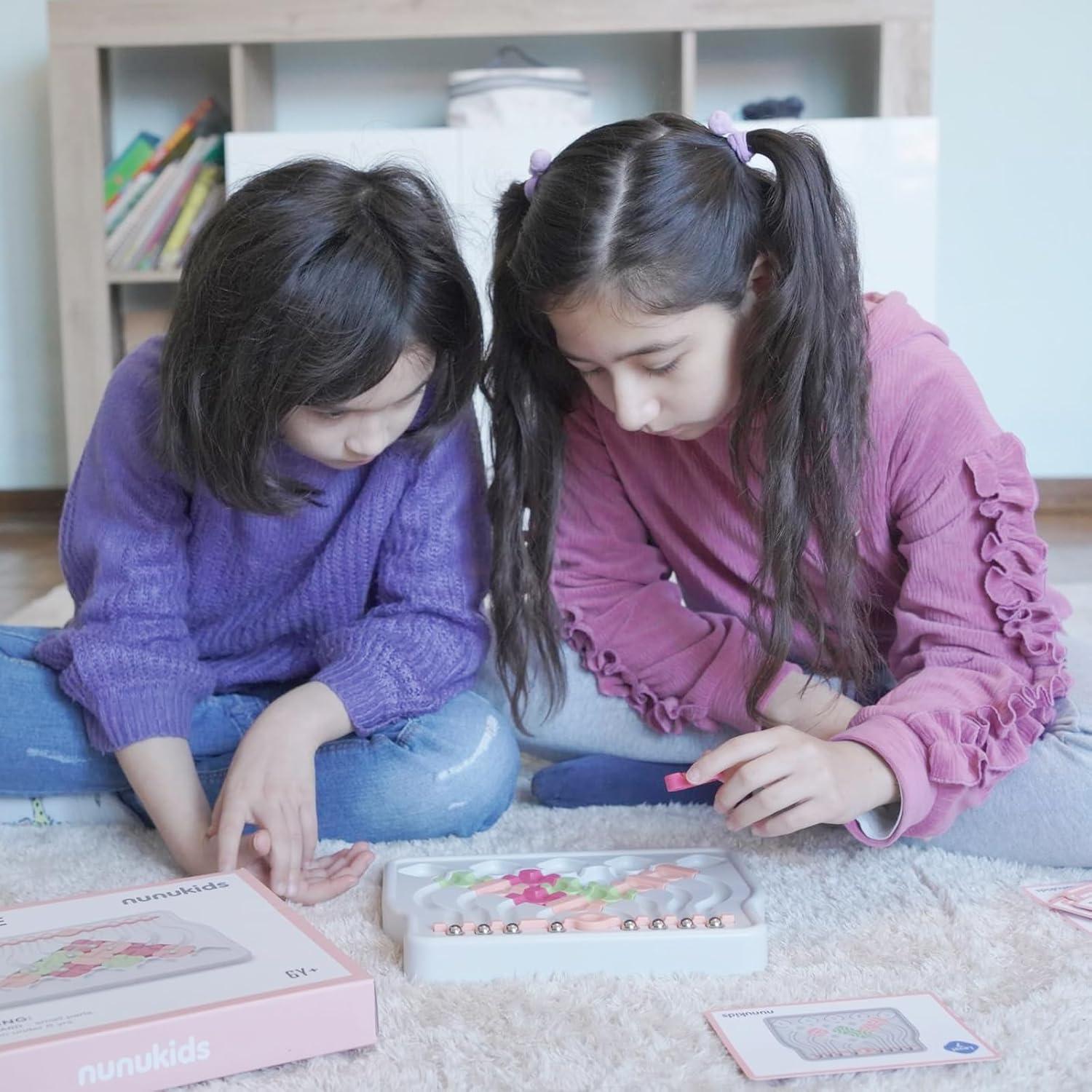 Rompecabezas de Circuito de Canicas Nunukids 25.4x20.3cm