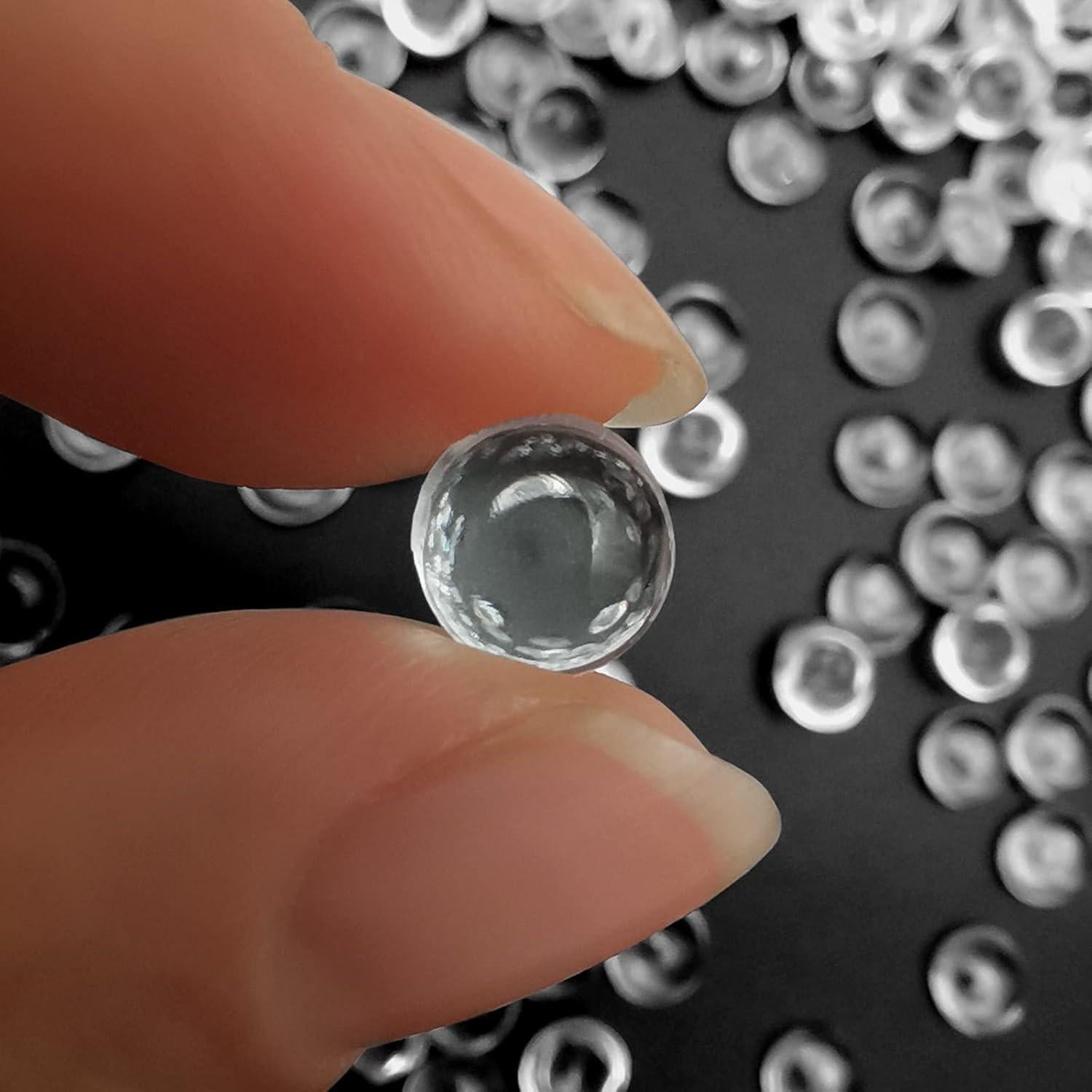 Mini Perlas Acrílicas Transparentes 0.45 kg YGFRSTO 3300 Piezas