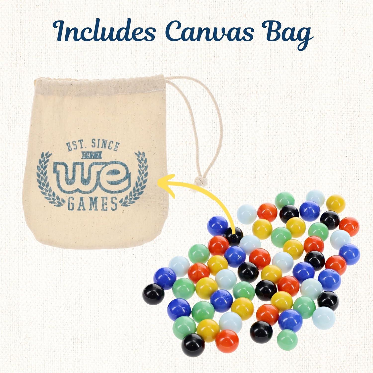 Bolas de Vidrio de Repuesto WE Games para Damas Chinas - 60 Piezas