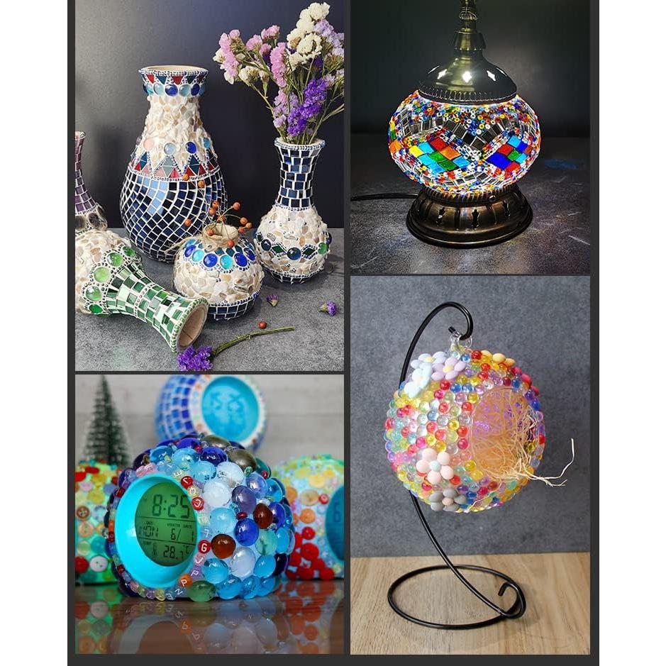 Canicas de Vidrio Plano LiFschal Verde 200g - 32-37 Piezas