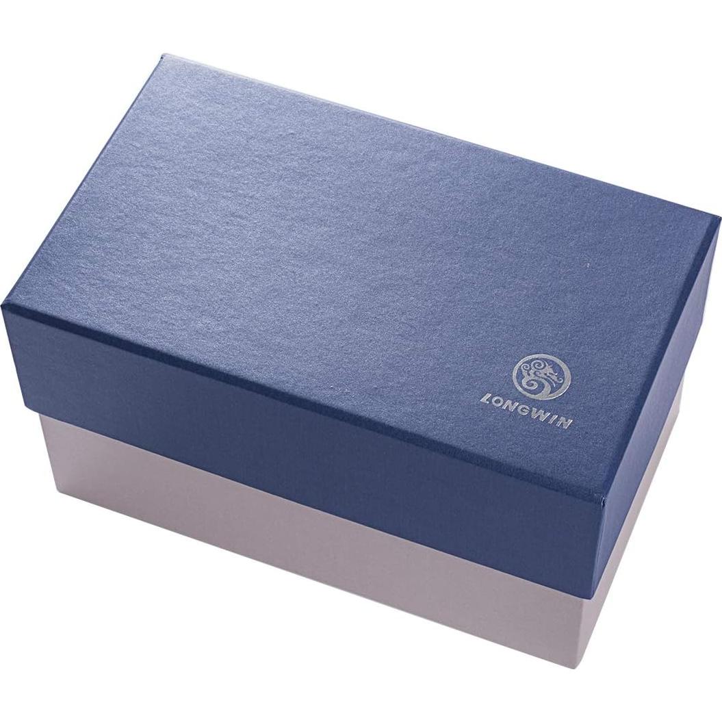 Bola de Cristal Clara 100mm LONGWIN con Soporte de Madera