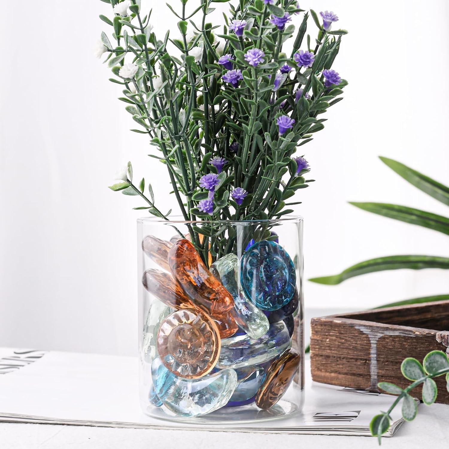 Bolas de Vidrio Decorativas DomeStar 0.91 KG - 35-40 Piezas