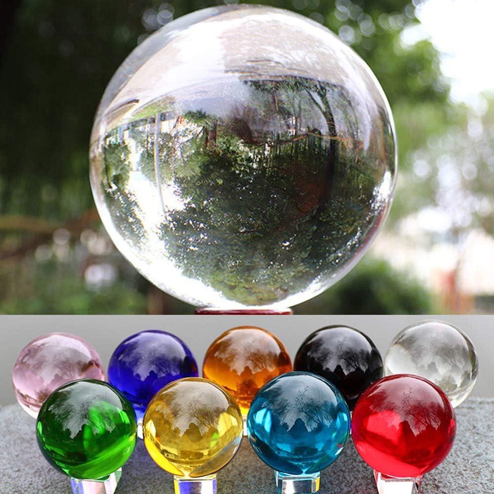 Esfera de Cristal K9 Azul 5 cm con Soporte para Decoración