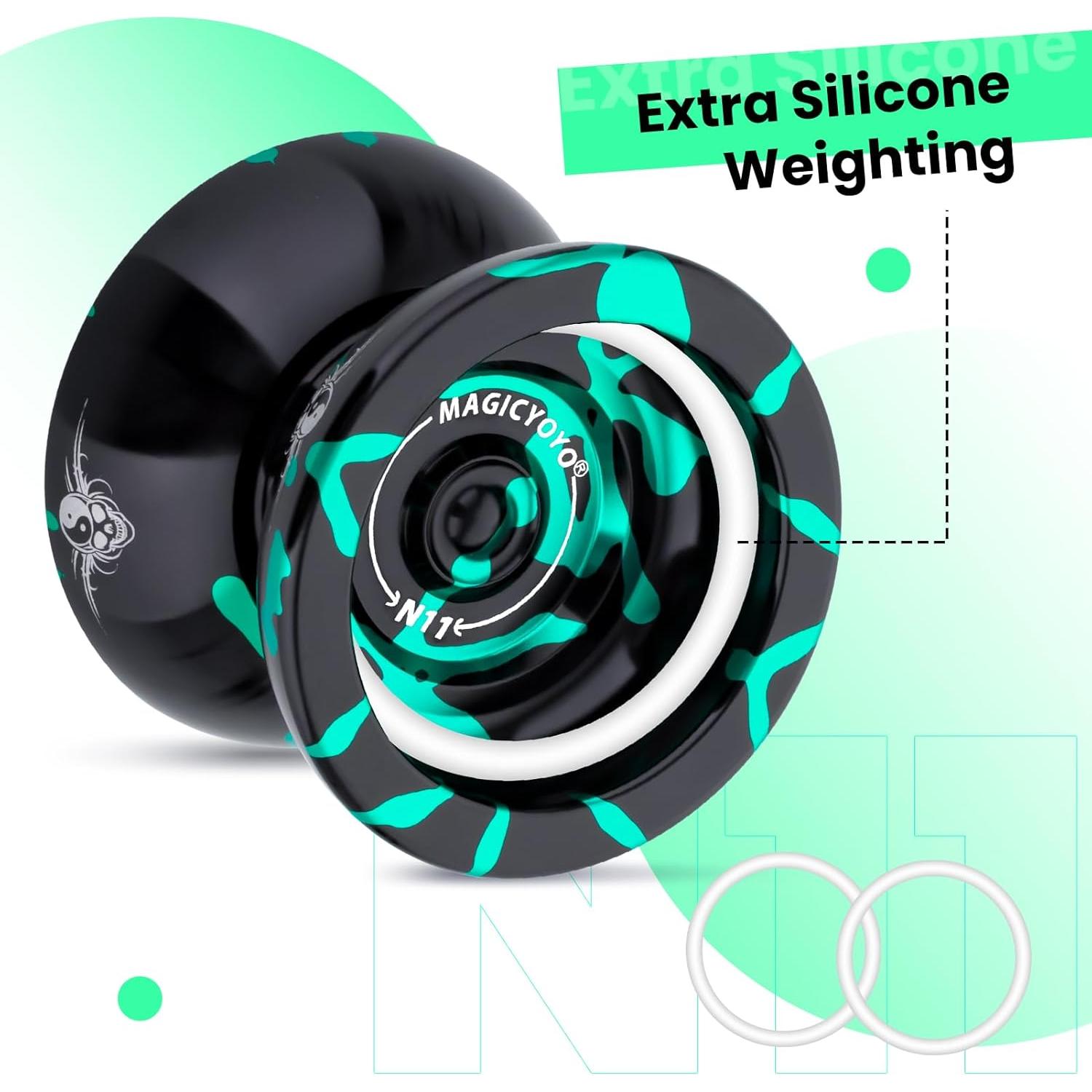 Yoyo Profesional MAGICYOYO N11 Metal Doble Modo 136g