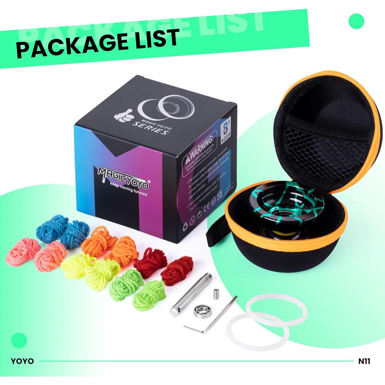 Yoyo Profesional MAGICYOYO N11 Metal Doble Modo 136g