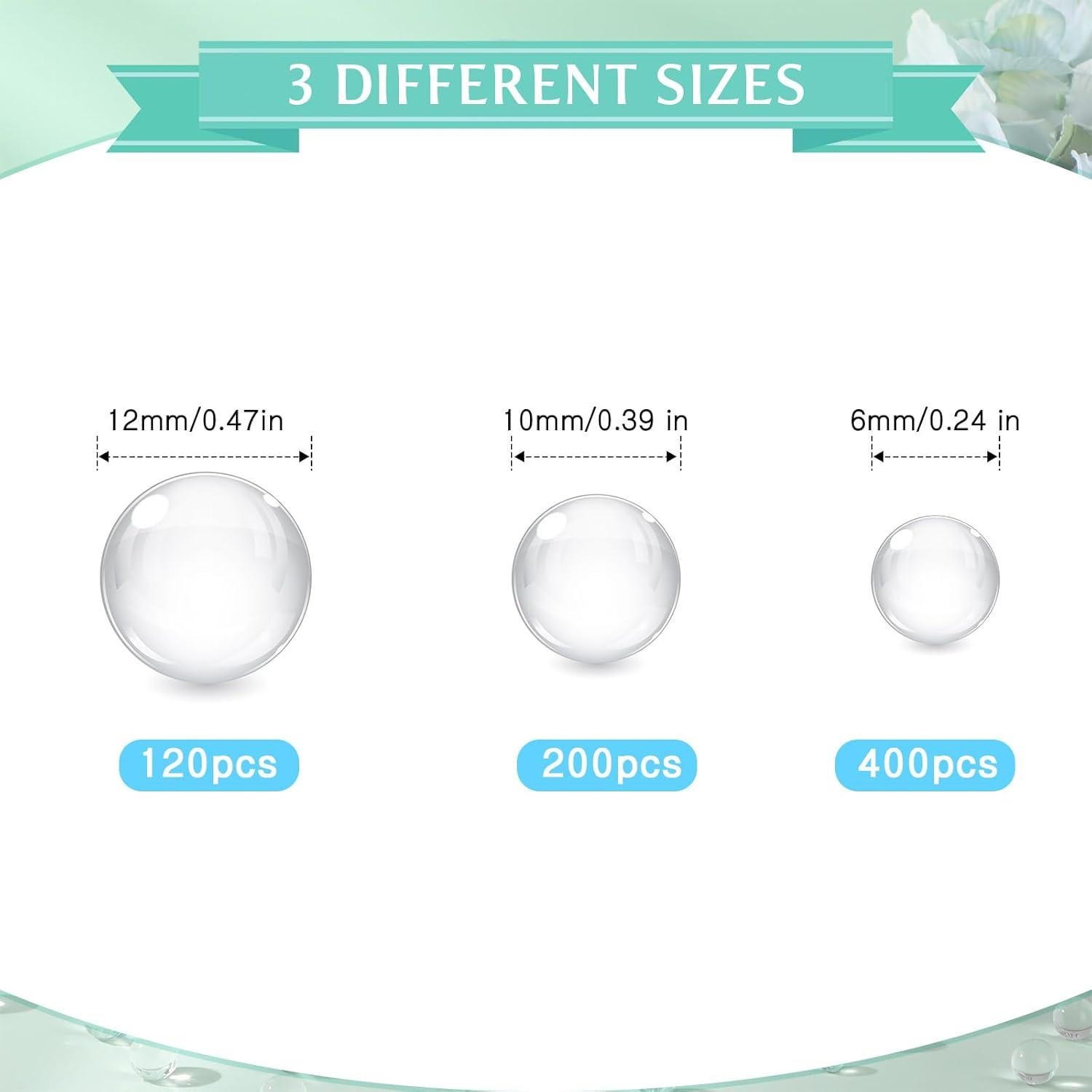 Relleno de Jarrón de Vidrio Sratte 720 Pcs 6-12 mm Transparente