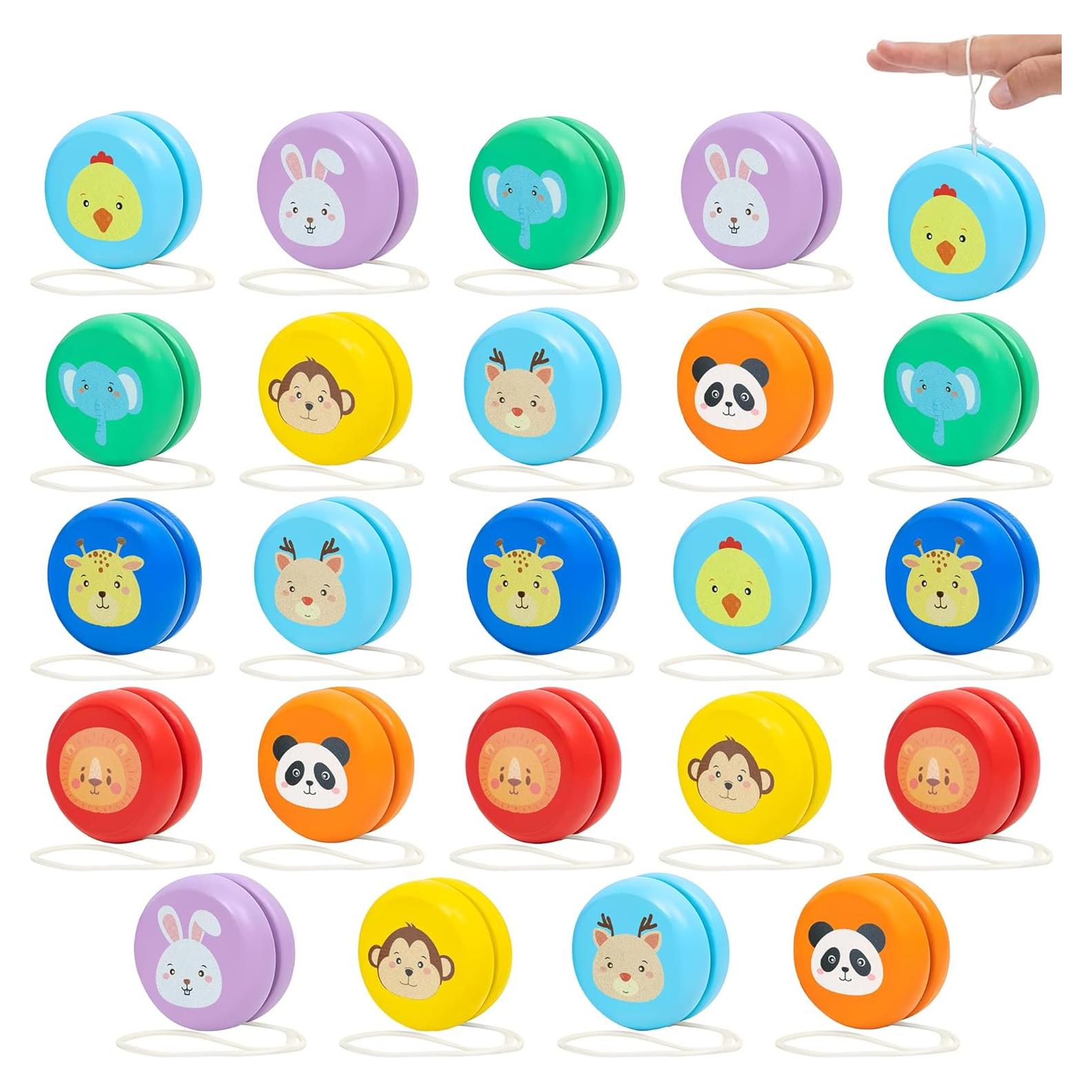 Yo-yos de Animales KatchOn - Paquete de 24, 5.08 cm