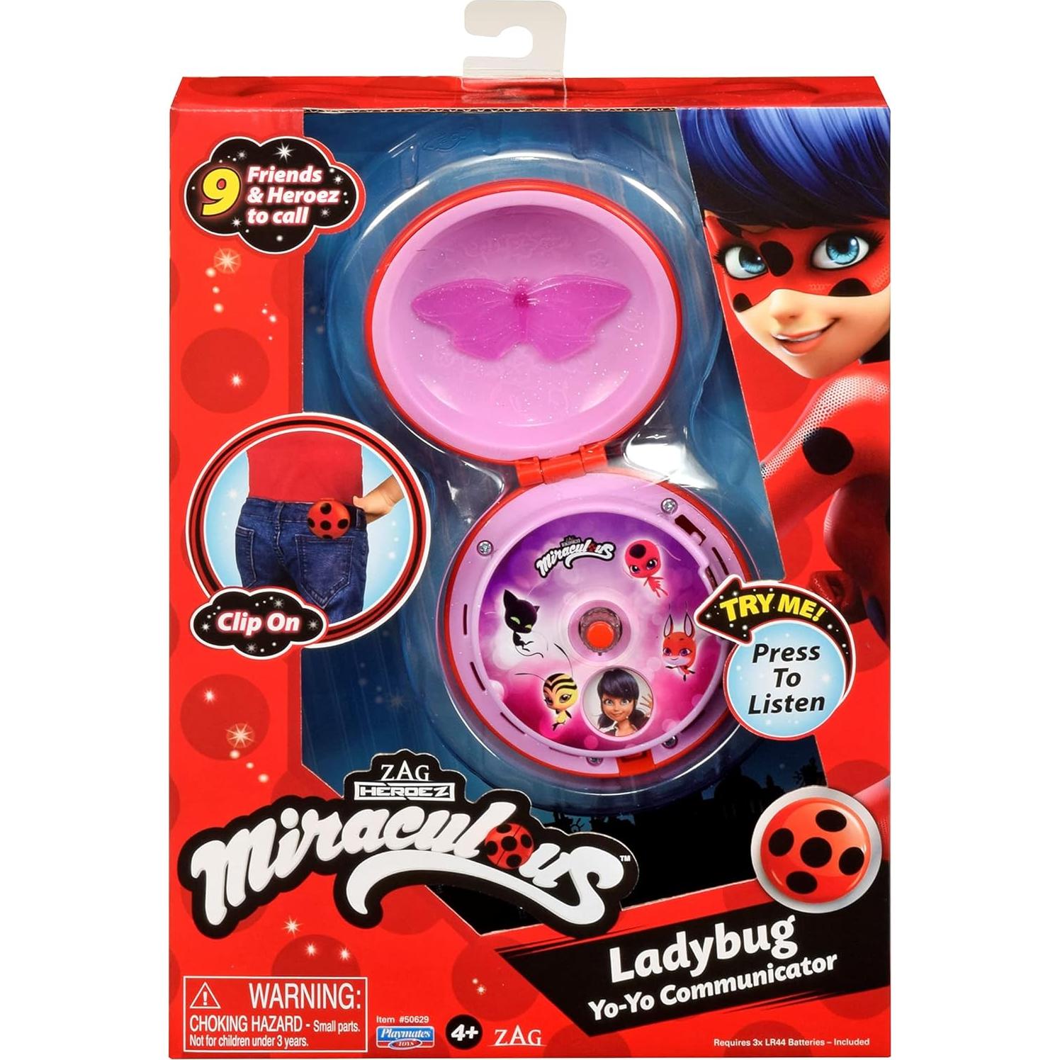 Comunicador Yoyo Ladybug Bandai - Juguete con Voces Auténticas