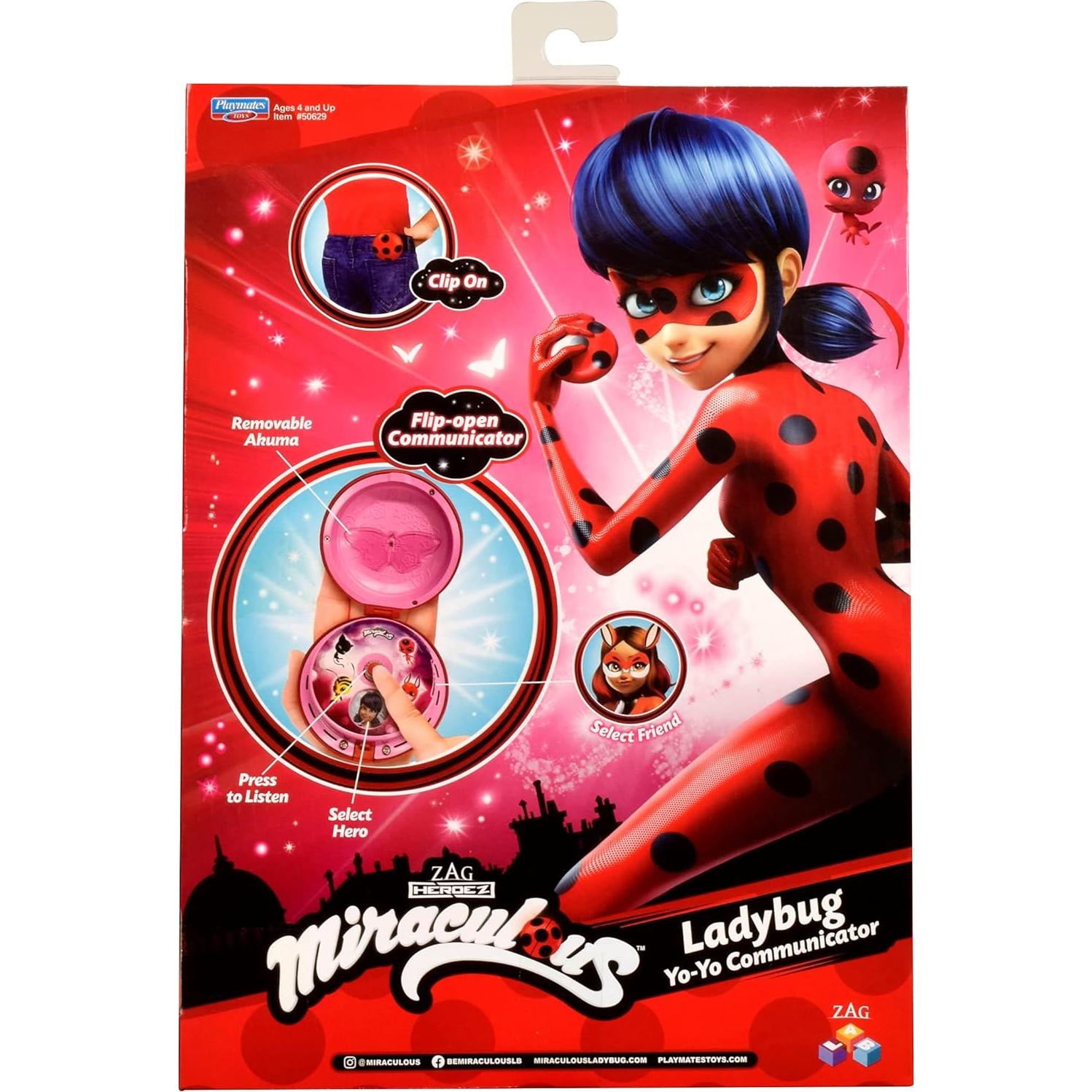 Comunicador Yoyo Ladybug Bandai - Juguete con Voces Auténticas