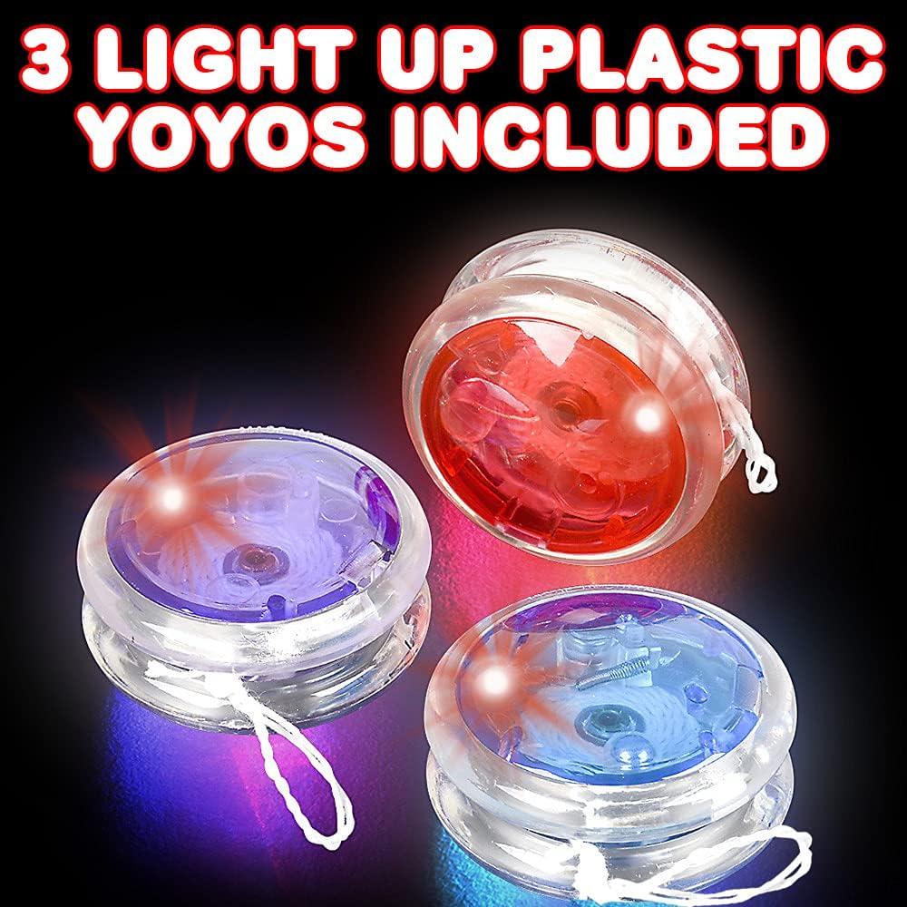 Set de 3 Yoyos Iluminados ArtCreativity para Niños