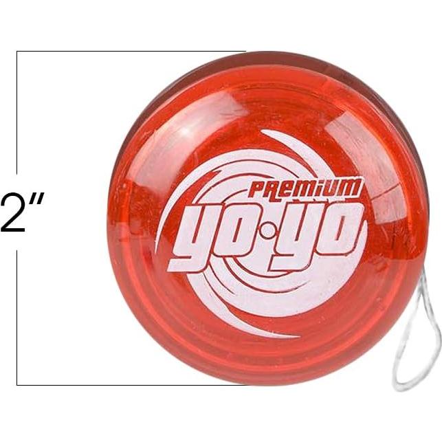 Yoyos de Plástico Premium ArtCreativity - Paquete de 6 Colores