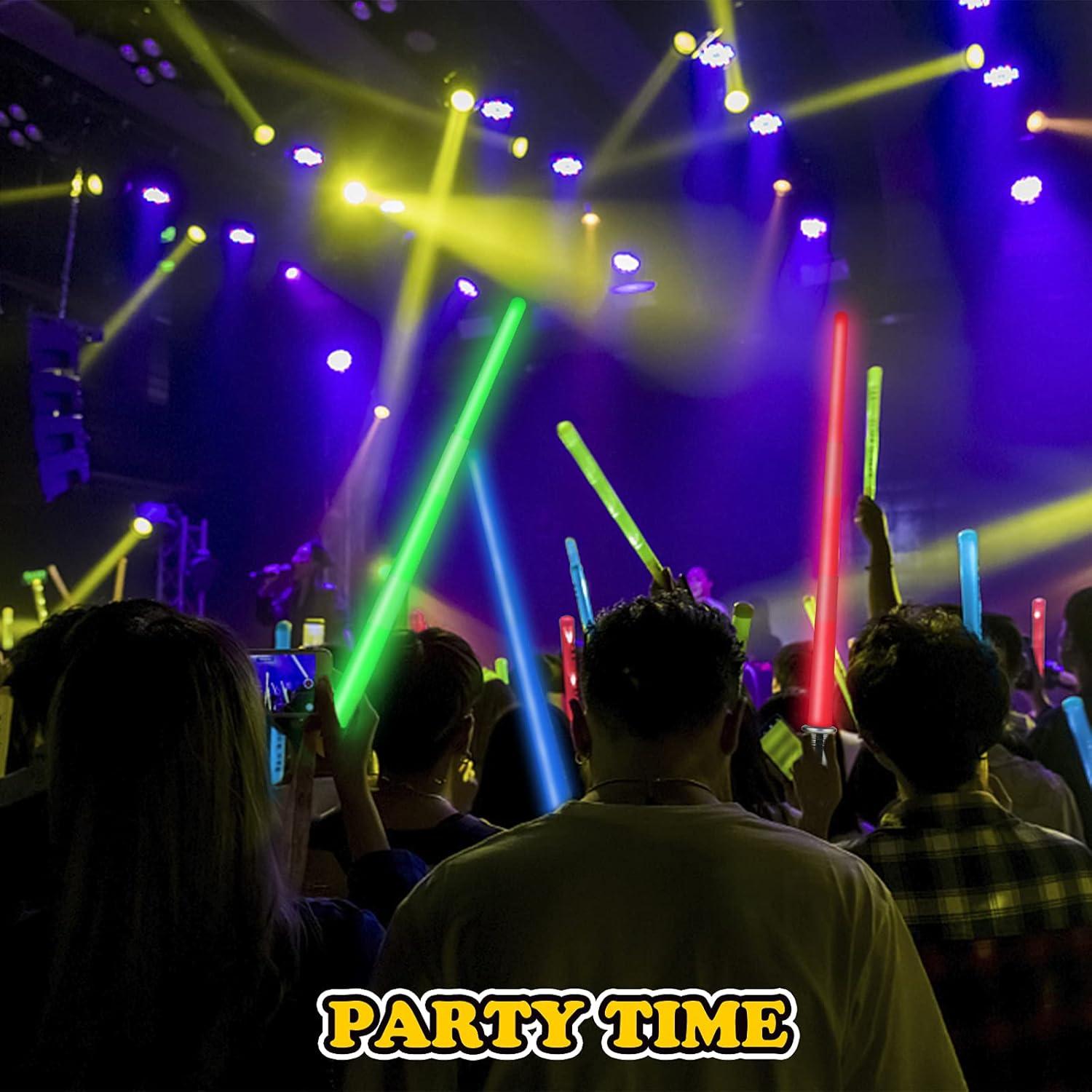 Set de 6 Espadas Iluminadas Bakatatoyz con Sonido FX