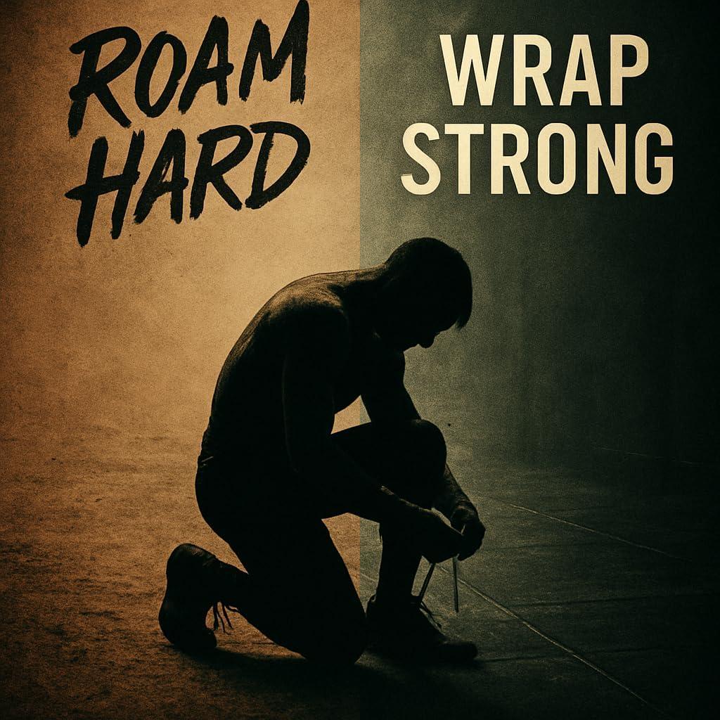 Ganchos de Levantamiento de Pesas Roam & Wrap con Acolchado Neopreno