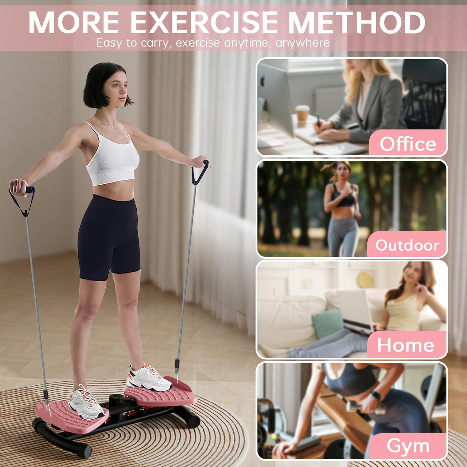 Torcedora de Cintura LiKiLiKi 200 kg Pantalla Digital Rosa