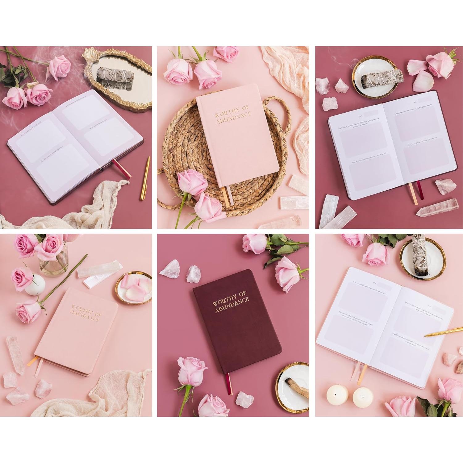 Diario de Manifestación Mira Kelley A5 Burdeos con 180 Páginas