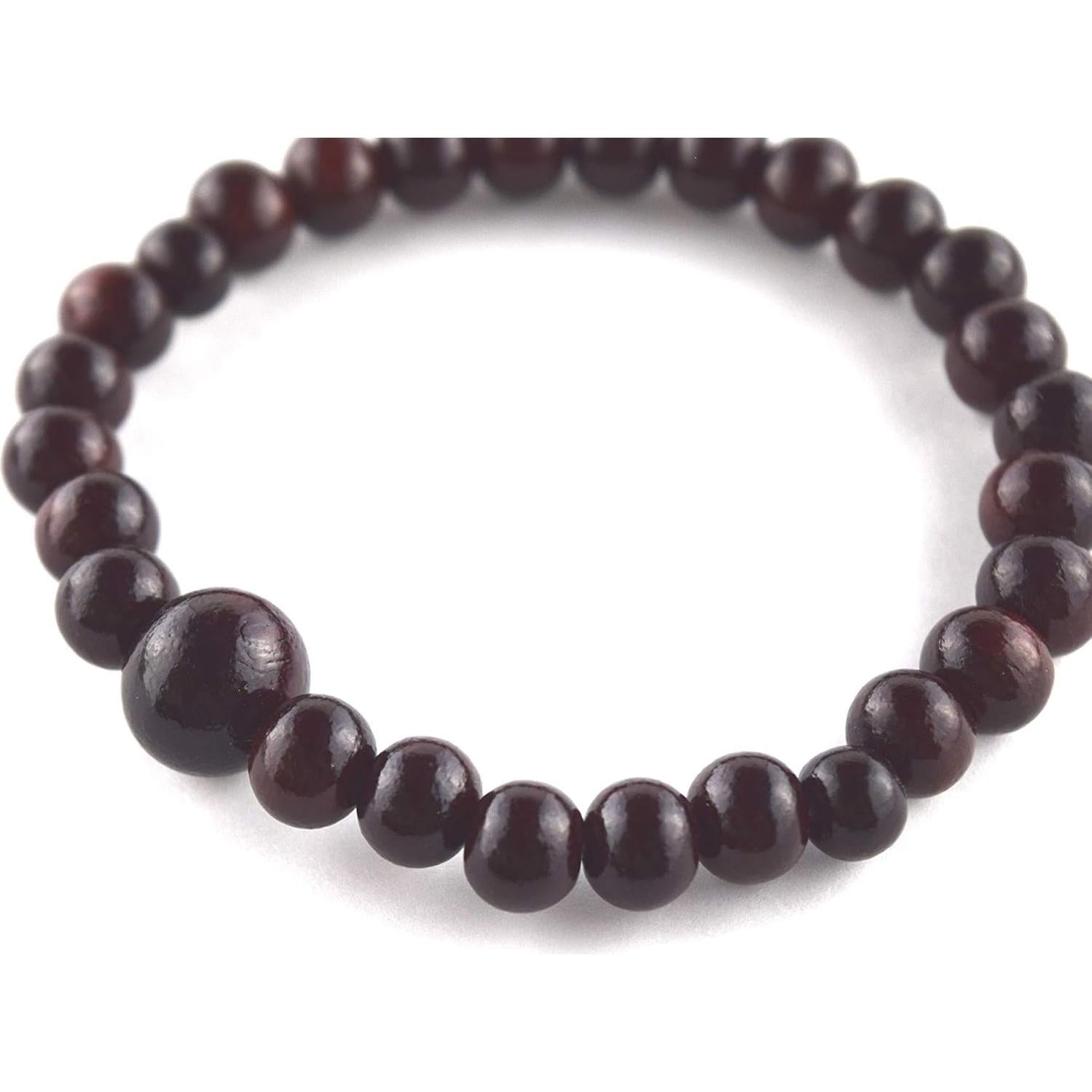 Pulsera de madera de Shitan Juzu Mala hecha a mano Kioto