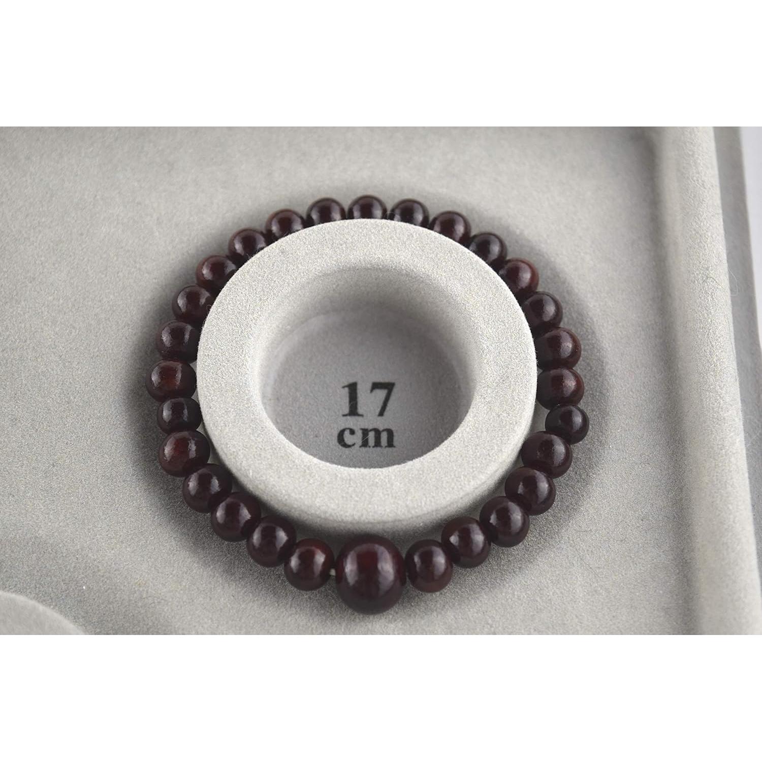 Pulsera de madera de Shitan Juzu Mala hecha a mano Kioto