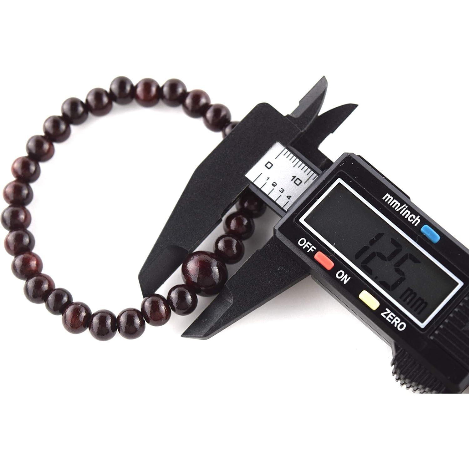 Pulsera de madera de Shitan Juzu Mala hecha a mano Kioto