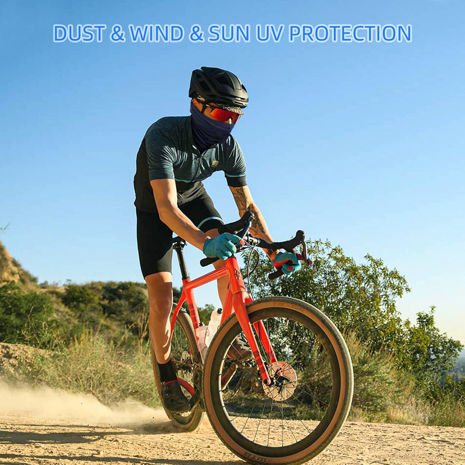 Paquete de 4 Gaiters para el Cuello LEBOKEN Negro 45x24cm