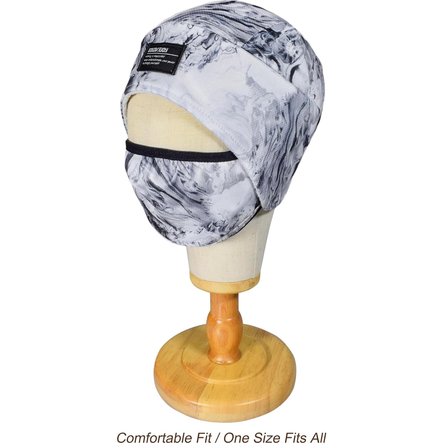 Gorro de Forro Polar Cálido Unisex con Cubierta Facial