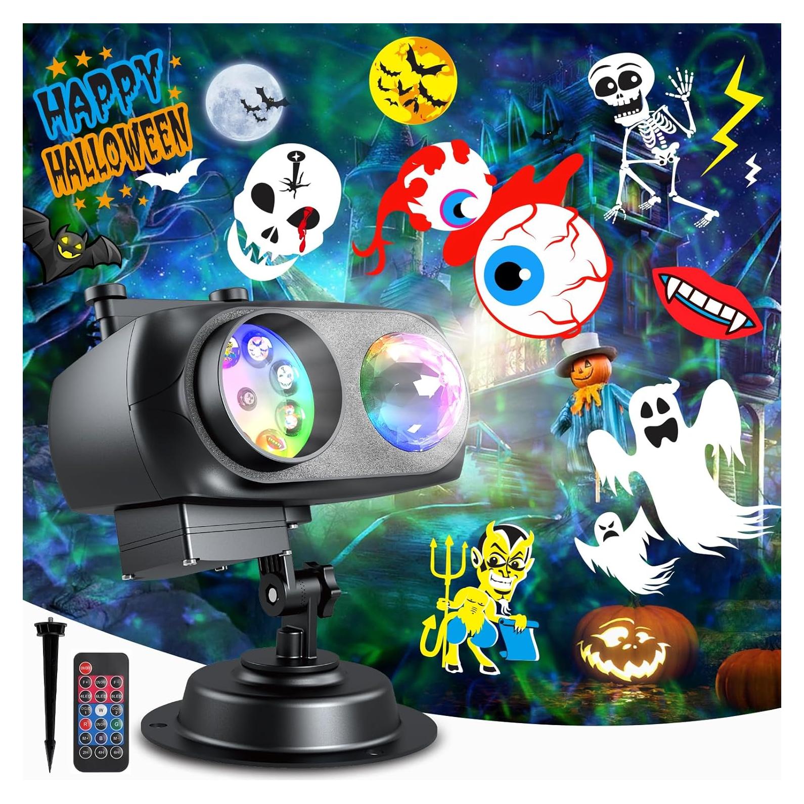 Proyector de Luces Navideñas ZOZANEL SC516 con 10 Diapositivas