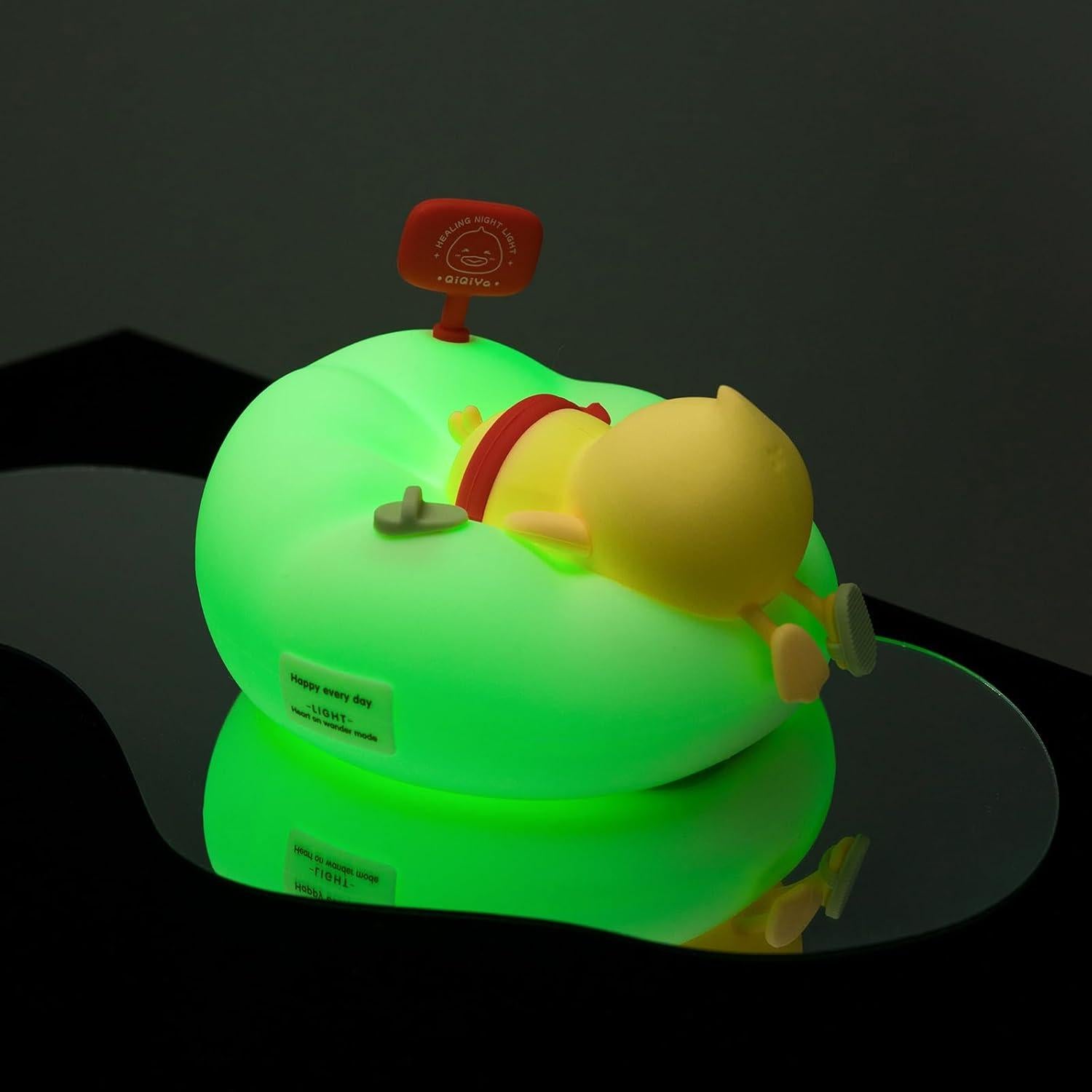 Luz Nocturna Pato AuroraNiteBeam LED 7 Colores Regulable