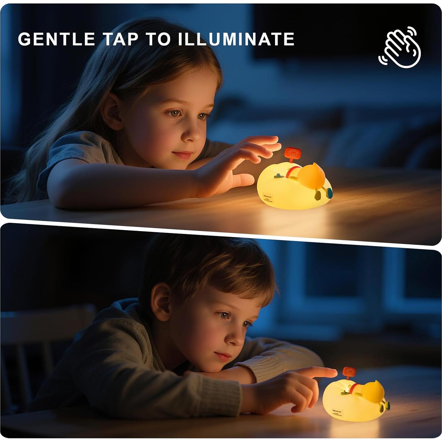 Luz Nocturna Pato AuroraNiteBeam LED 7 Colores Regulable