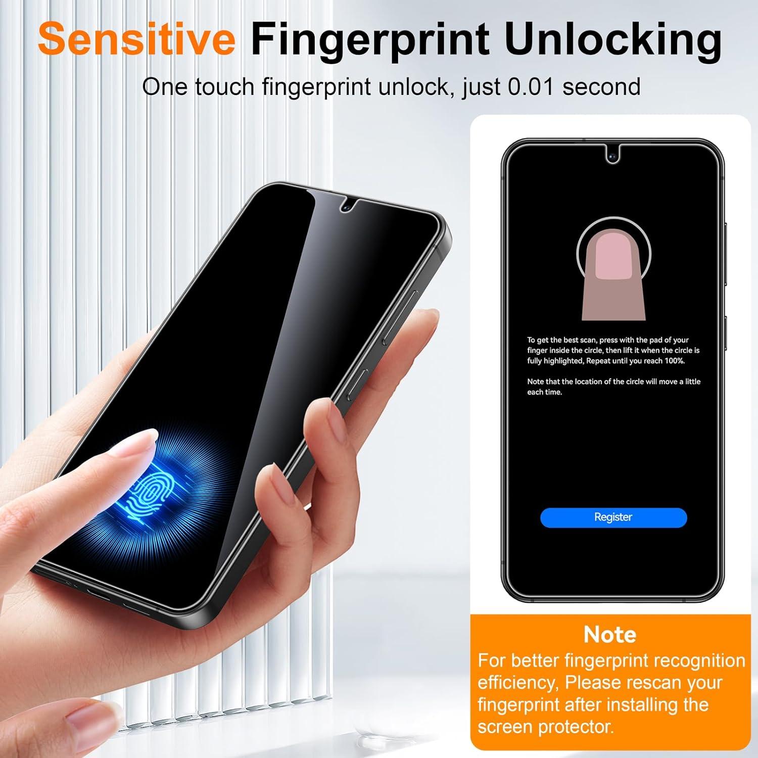 Protector de Pantalla y Lente Ksleri para Galaxy S25 6.2"