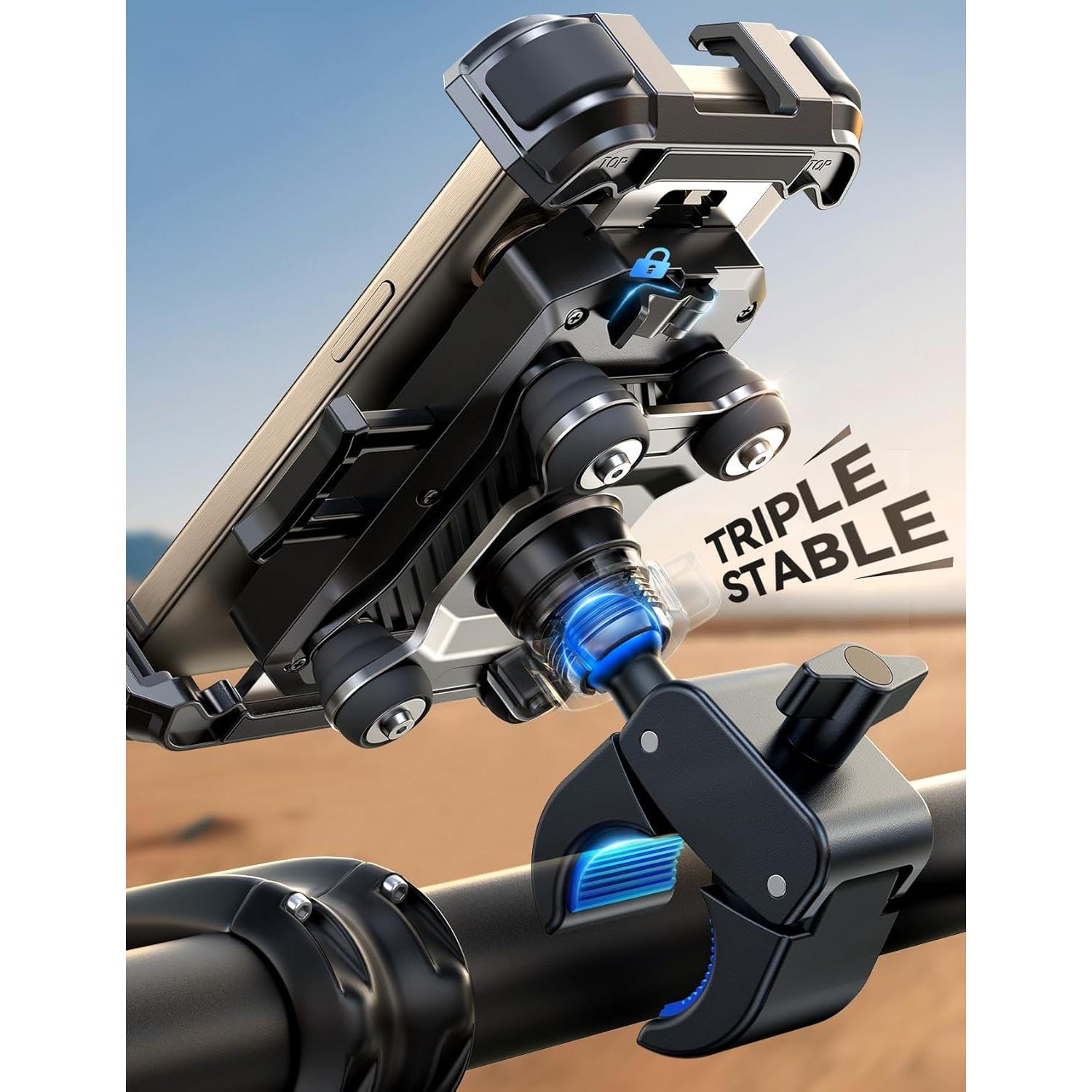 Soporte para Teléfono de Motocicleta JOYROOM JR-498 - Antichoque 2025