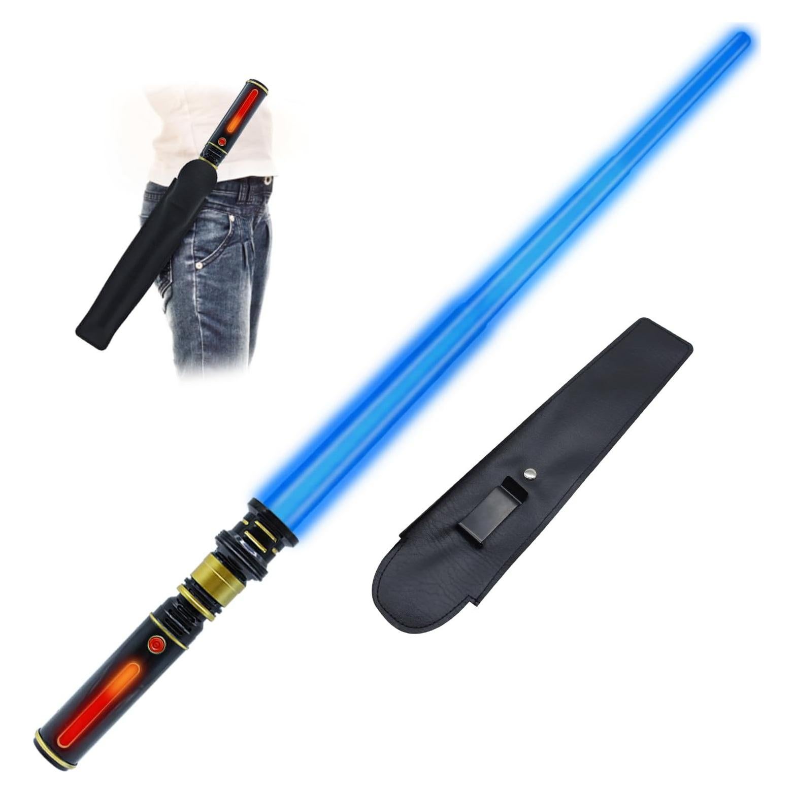 Sable Iluminado Azul Gianby con Sonido FX para Niños