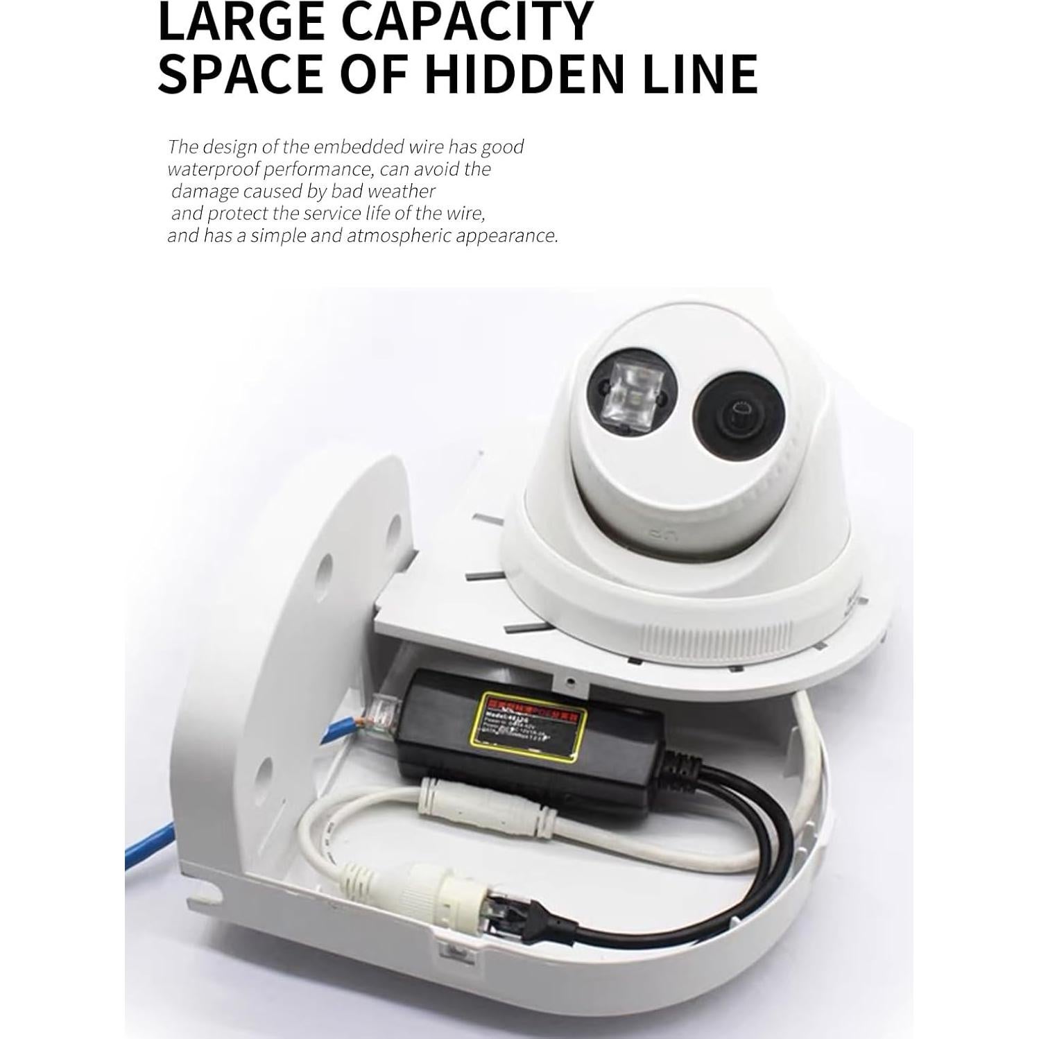 Soporte de Cámara de Seguridad NVRTTRR en ABS 12.5x7.5cm