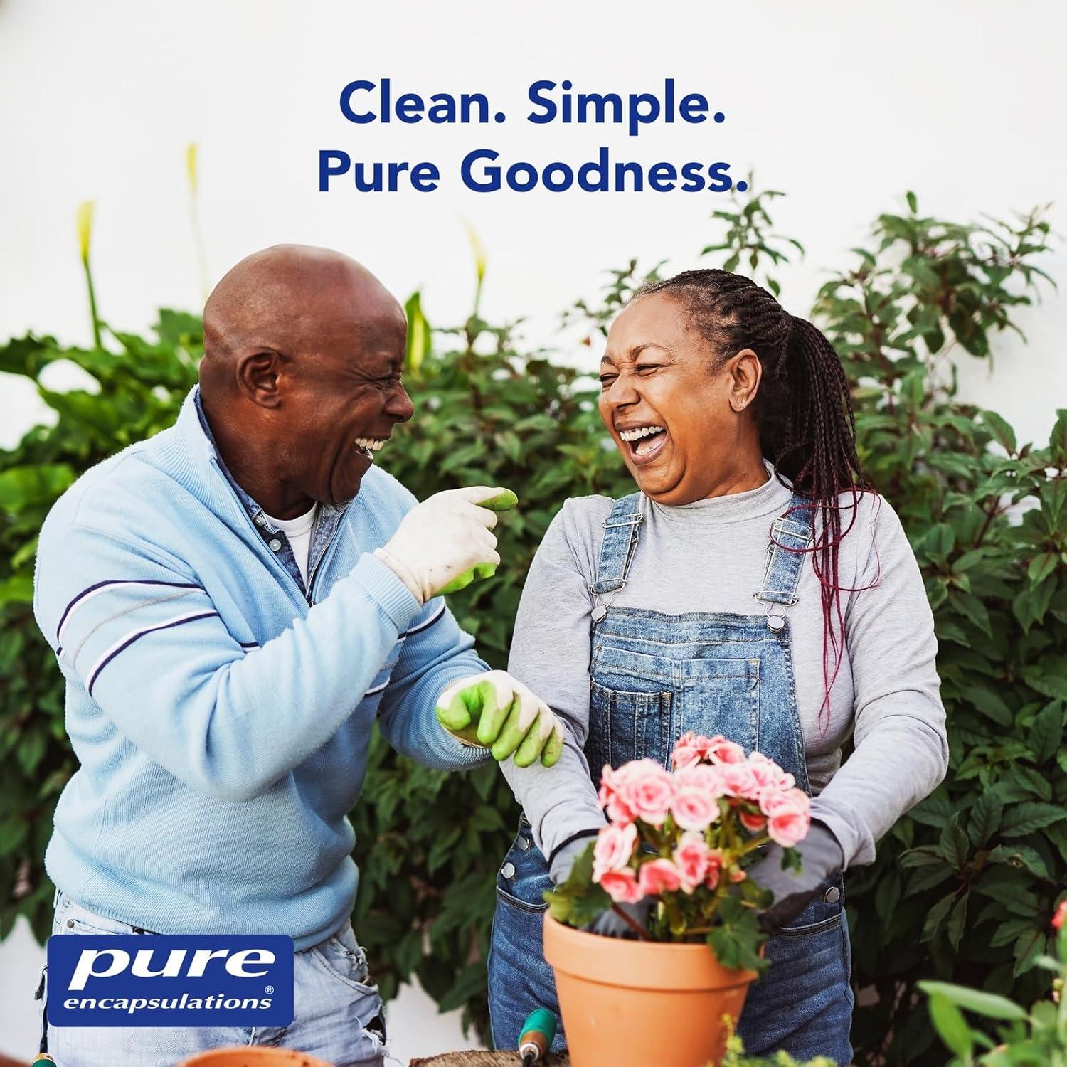 Suplemento Acetil-L-Carnitina 250 mg Pure Encapsulations - 60 Cápsulas