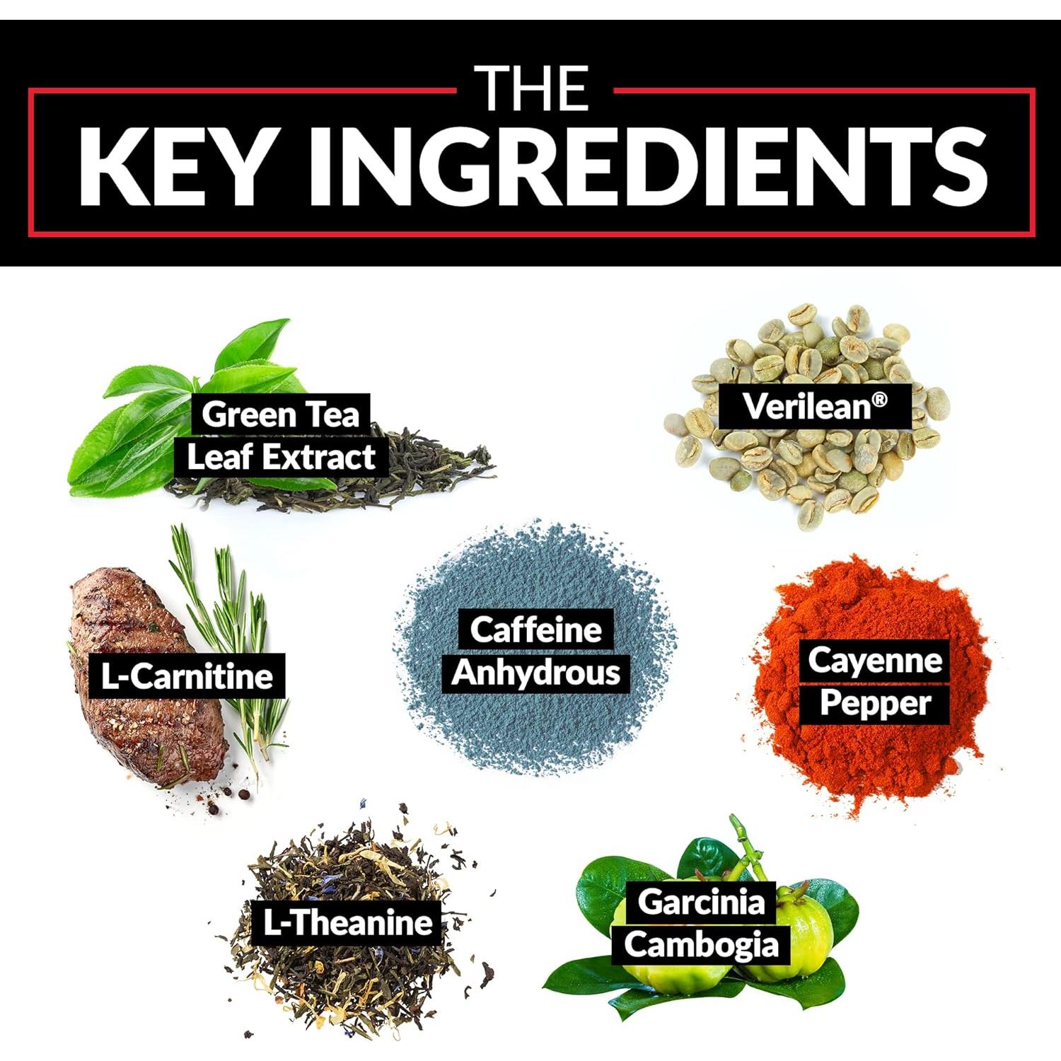 Pastillas Energéticas Force Factor LeanFire 30 Cápsulas