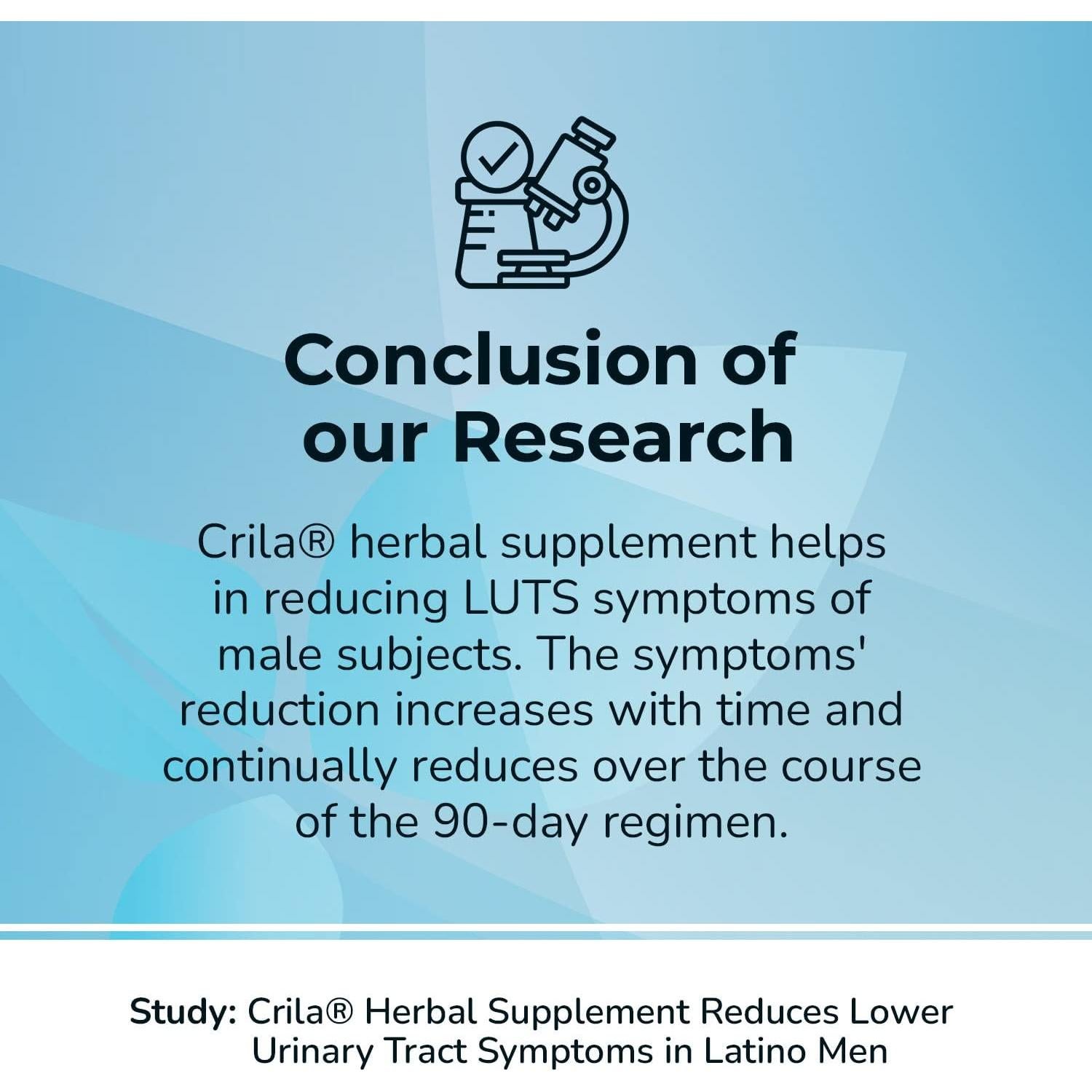 Suplemento Natural para Próstata Crila Health - 60 Cápsulas