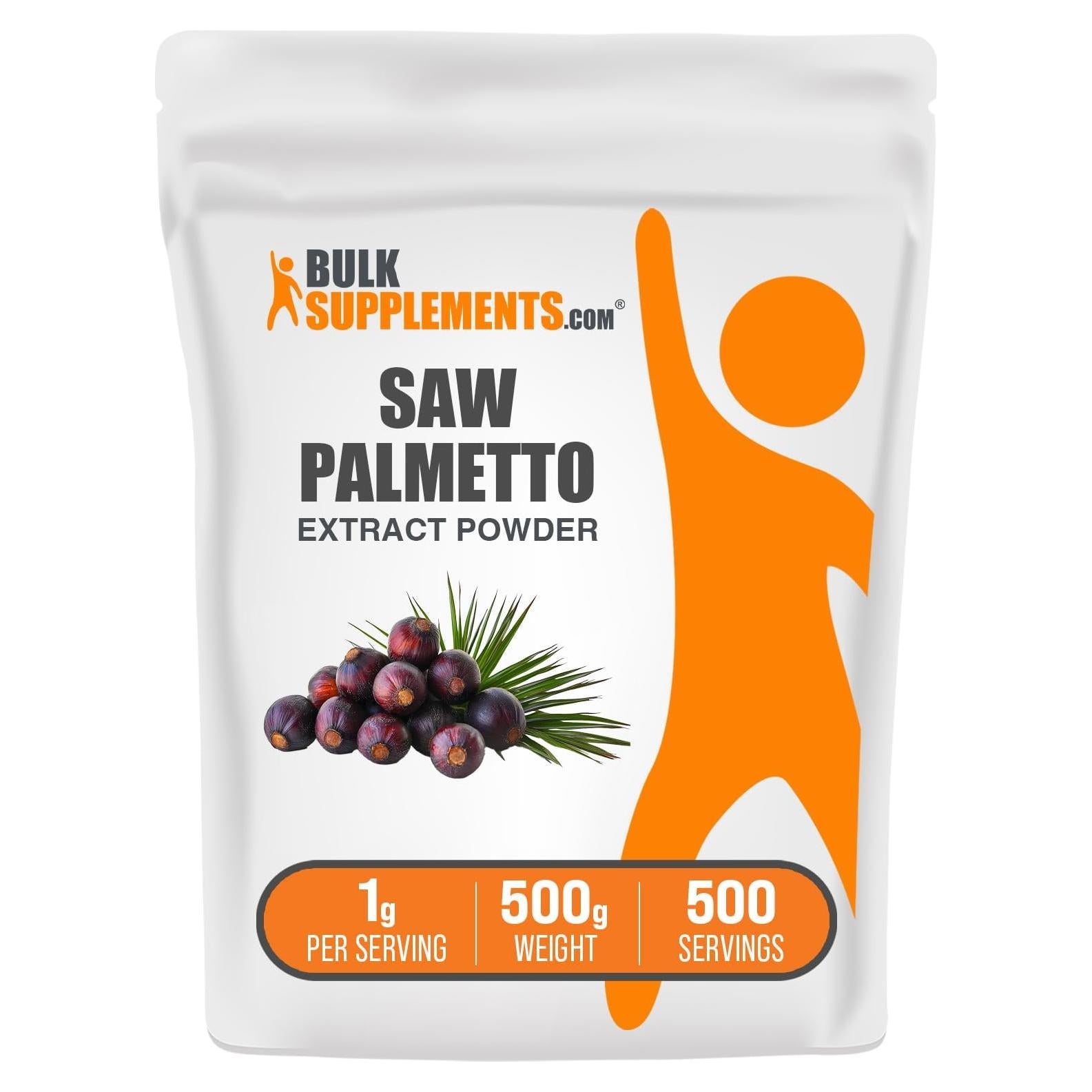 Extracto de Palma Enana en Polvo BulkSupplements 500g Vegano