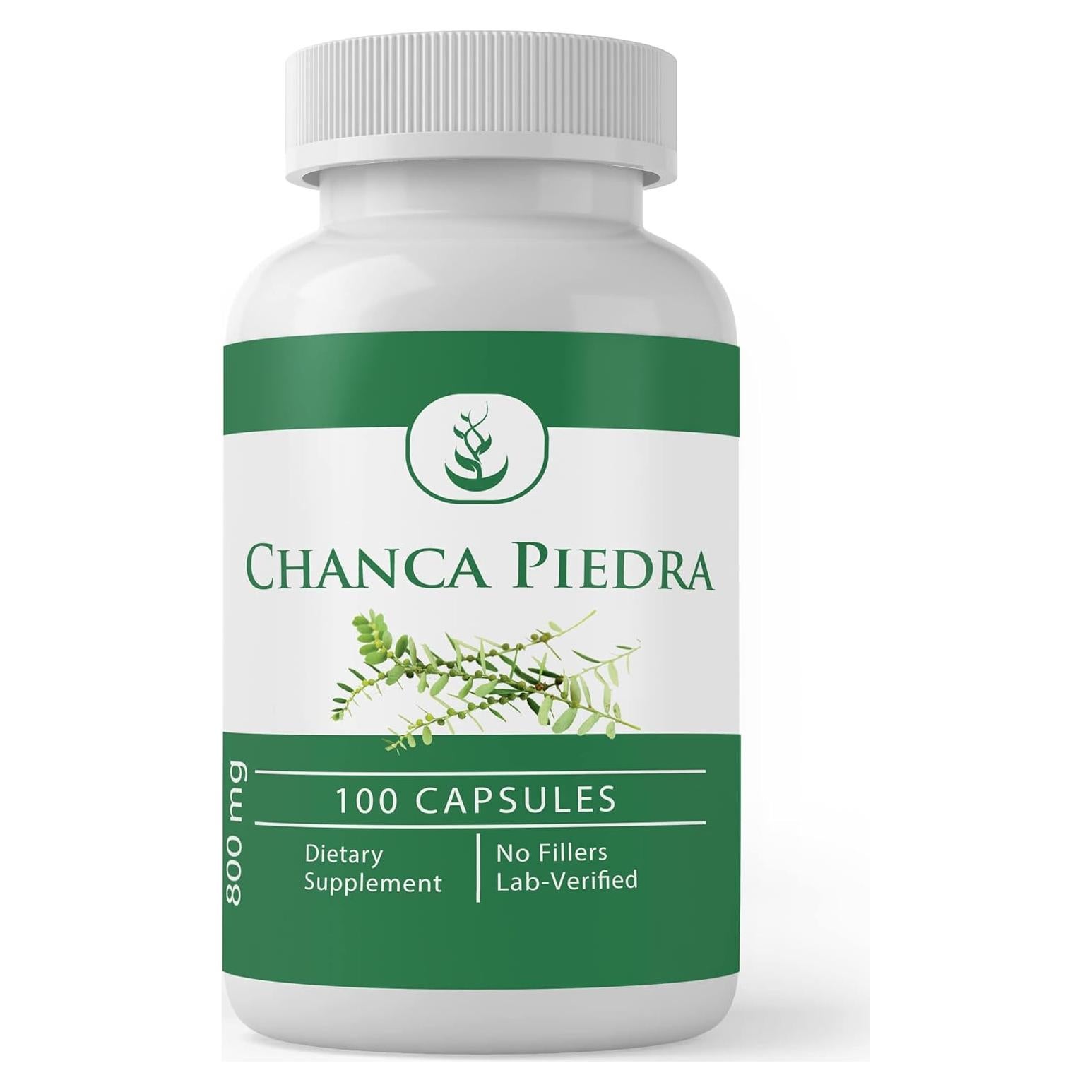 Cápsulas de Chanca Piedra Siempre Puro 100 Unidades