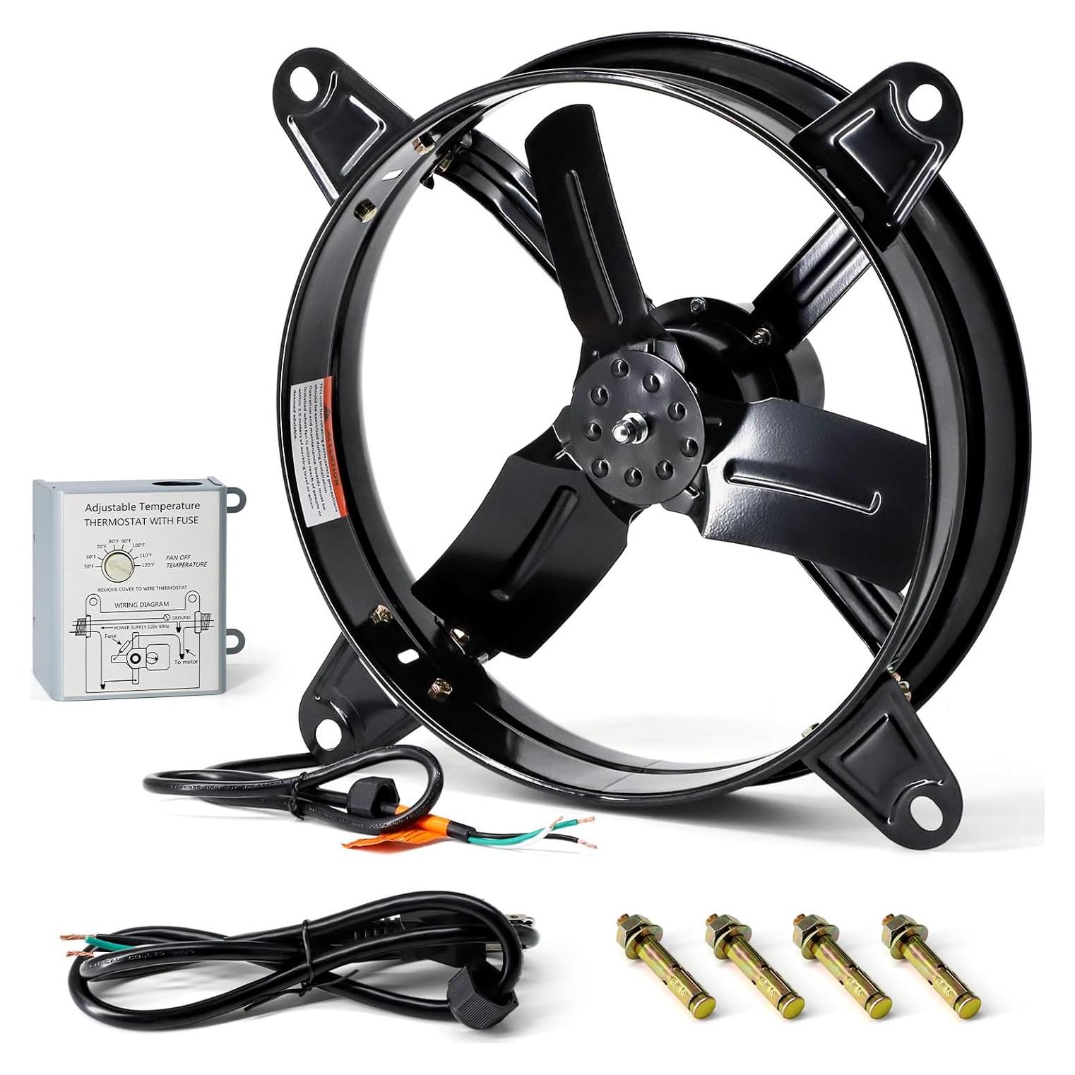 Ventilador de Ático Criditpid 14" con Termostato 1240CFM