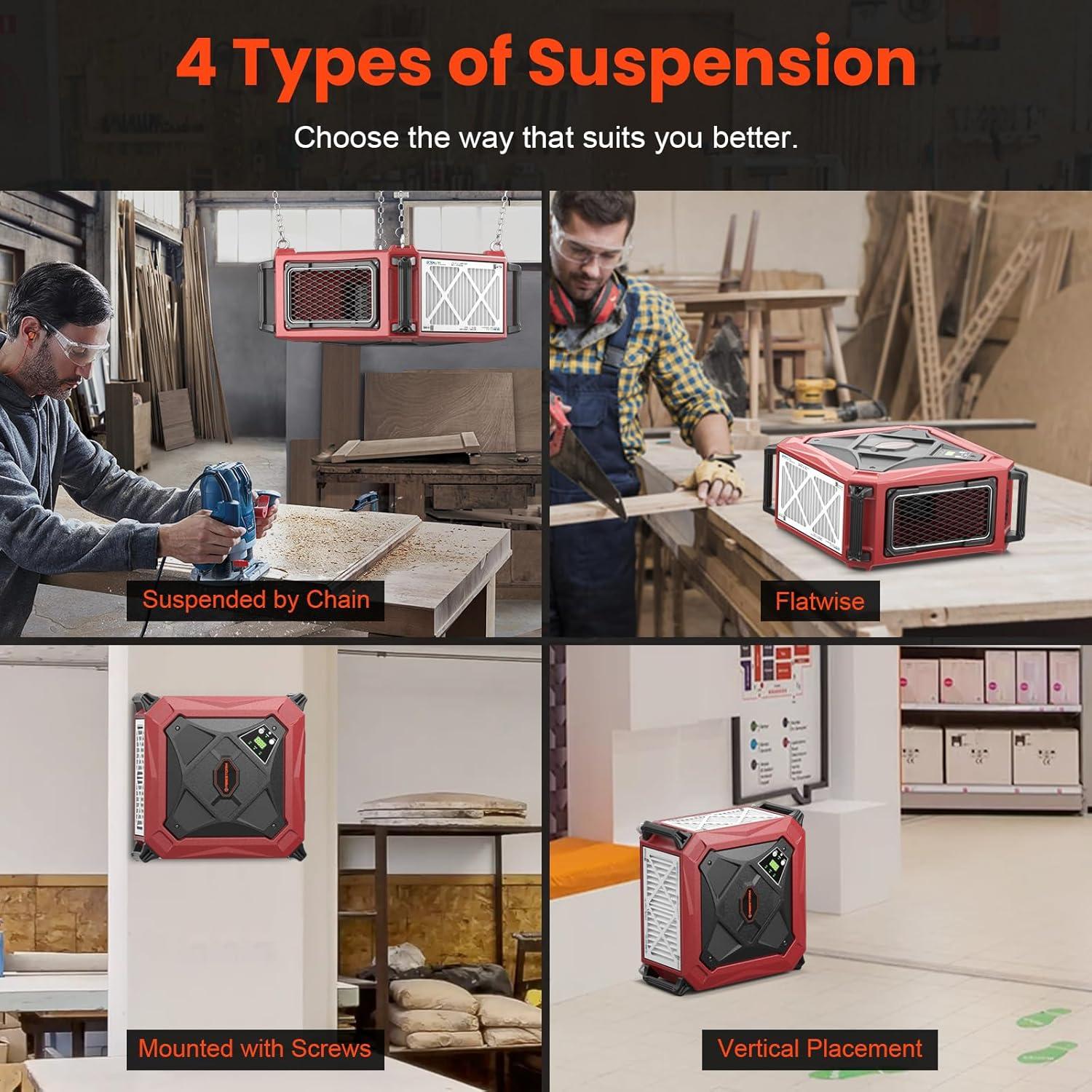 Colector de Polvo Abestorm DecDust 1080 CFM, 2 Velocidades