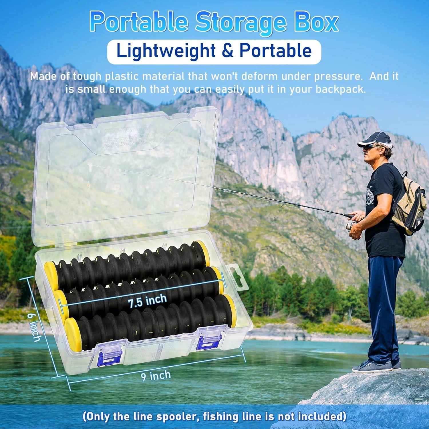 Organizador de Almacenamiento Dreyoo para Líneas de Pesca 3 Pcs