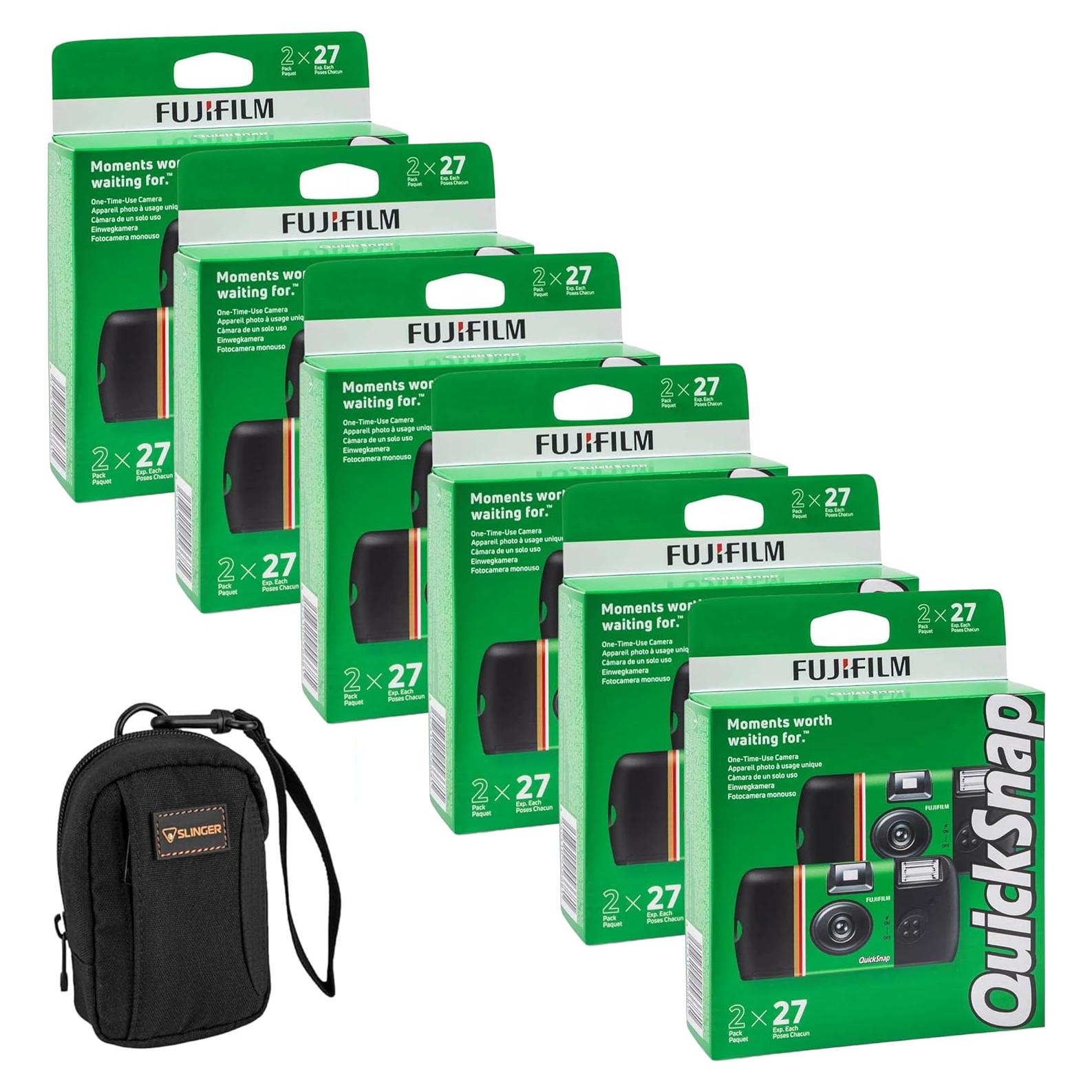 Cámara desechable Fujifilm QuickSnap Flash 400 - 12 unidades