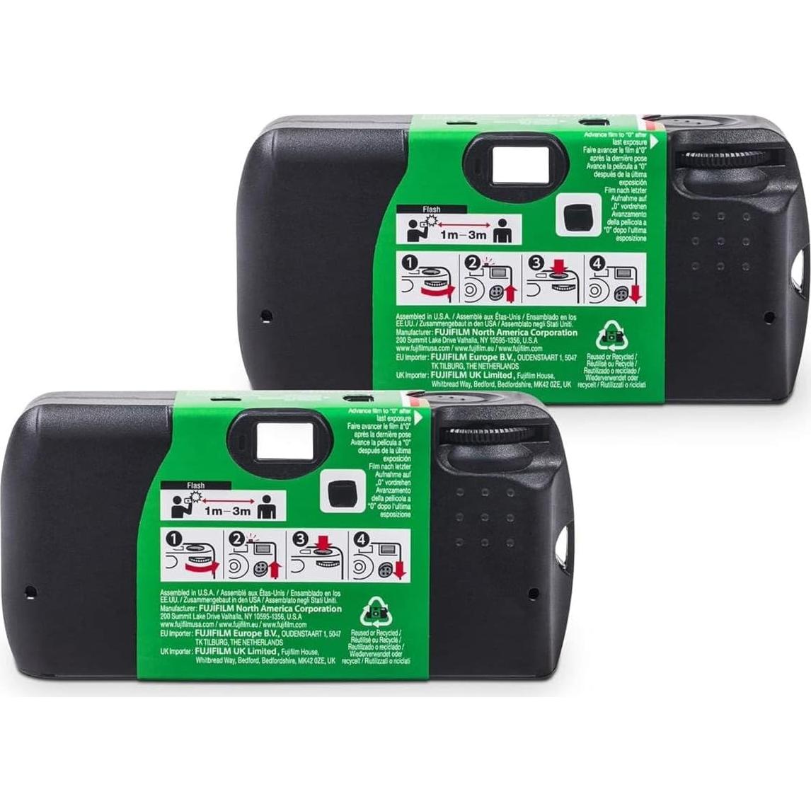 Cámara desechable Fujifilm QuickSnap Flash 400 - 12 unidades