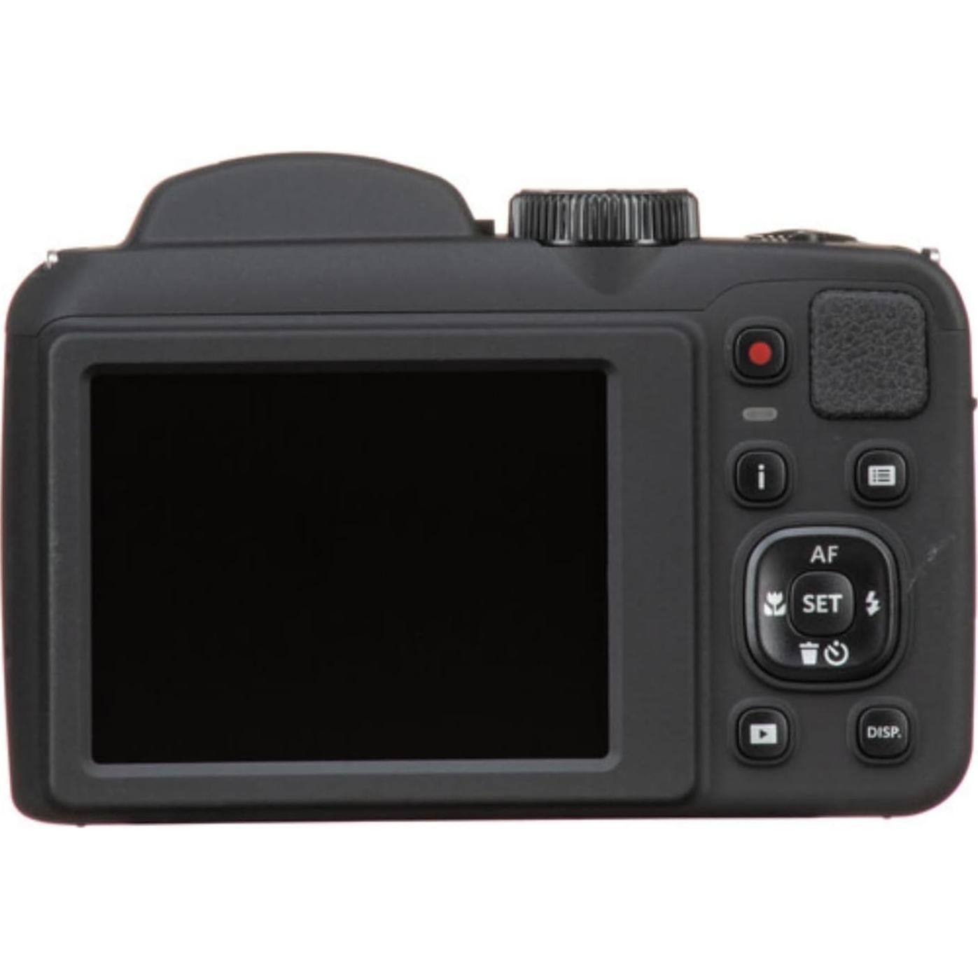 Kodak PIXPRO AZ255 Astro Zoom 16MP Digital Camera (Black) - High-Resolution Photography with 25X Optical Zoom - Perfect Point-and-Shoot Camera Bundle with 32GB Memory Card and Camera Case (3 Items)