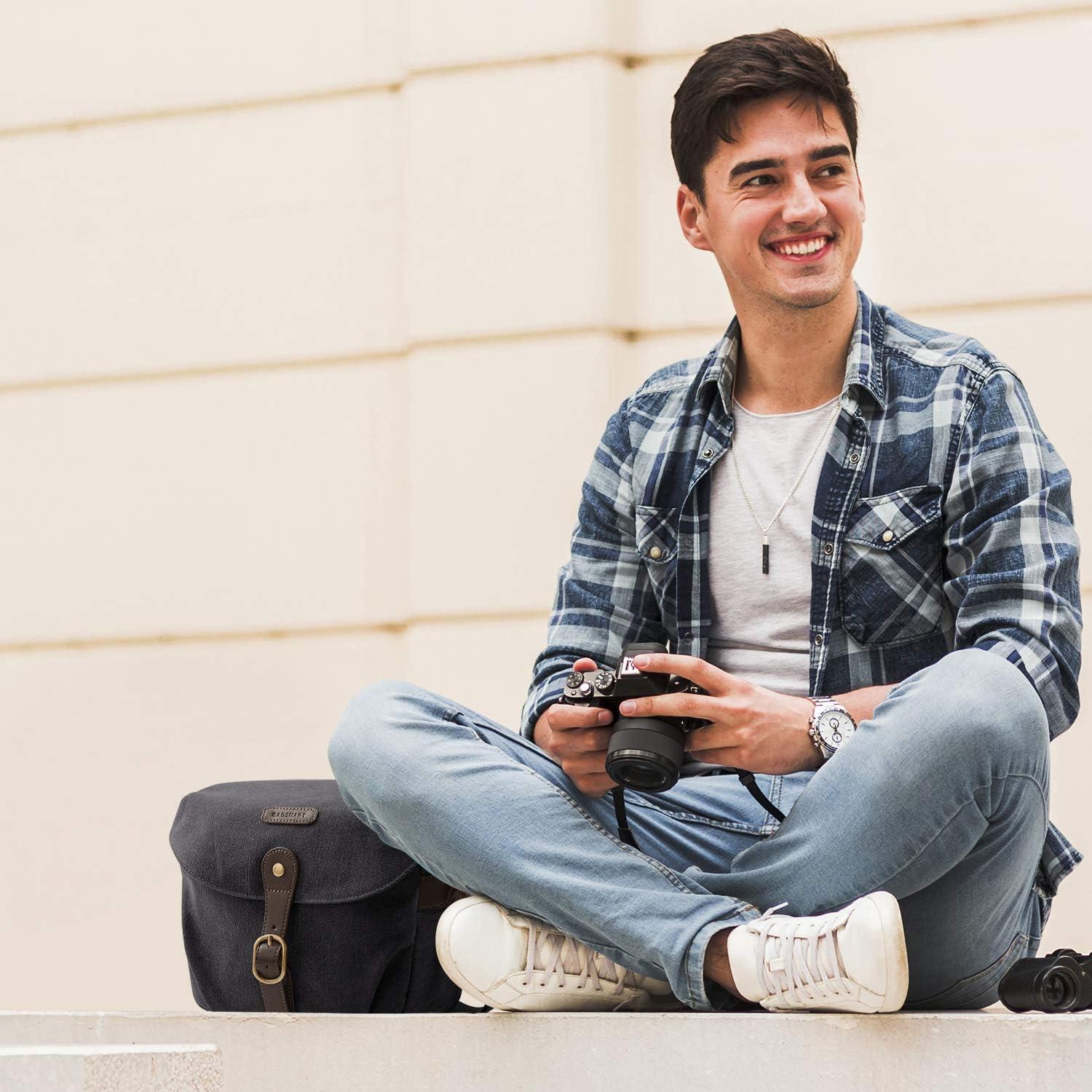 Bolsa para Cámara SLR DSLR BAGSMART Negra Compacta con Protección