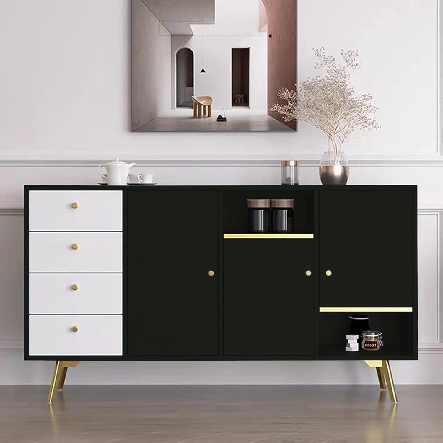 Papel Contacto Autoadhesivo Negro Mate Yancorp 40.6x199.4cm