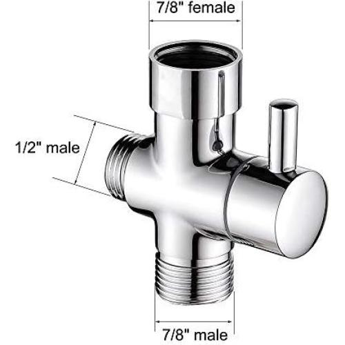 Rociador de Bidet de Mano REWEE Cromo 121.92 cm Duradero