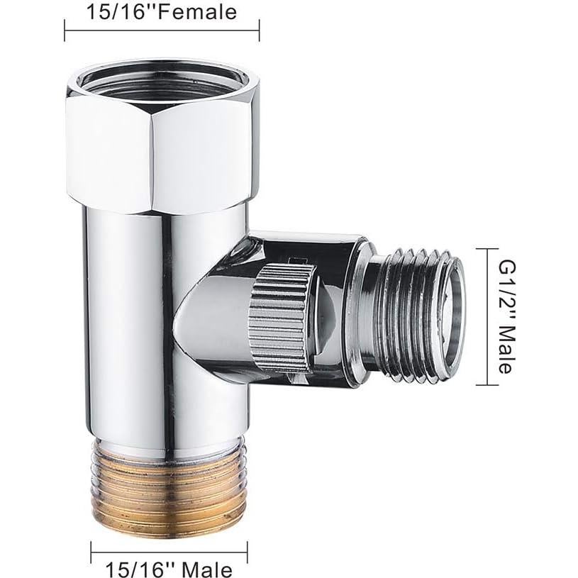 Rociador de Bidet de Mano REWEE Cromo 121.92 cm Duradero