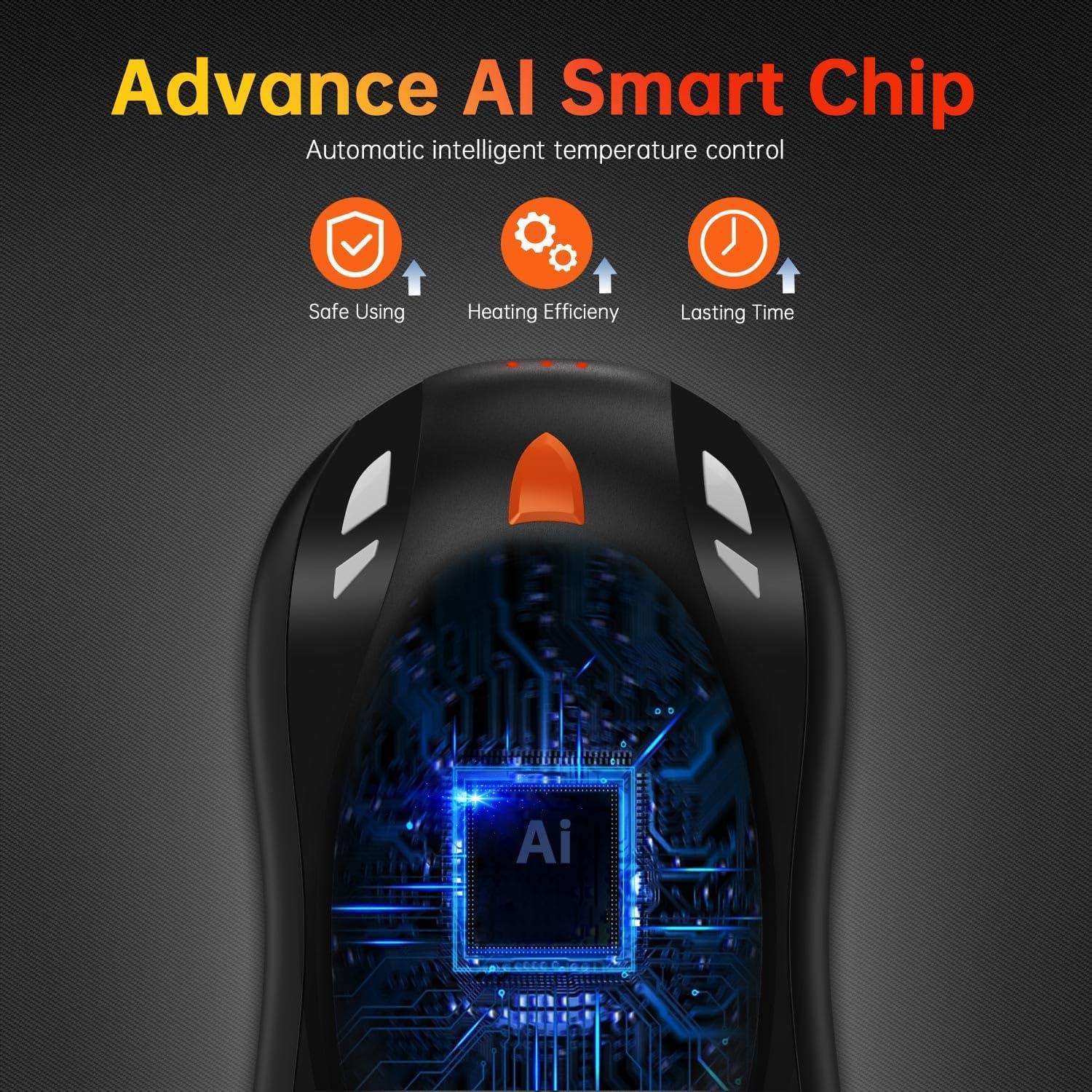 Calentadores de Manos Recargables Cbroer OT-118 6000mAh - Paquete de 2