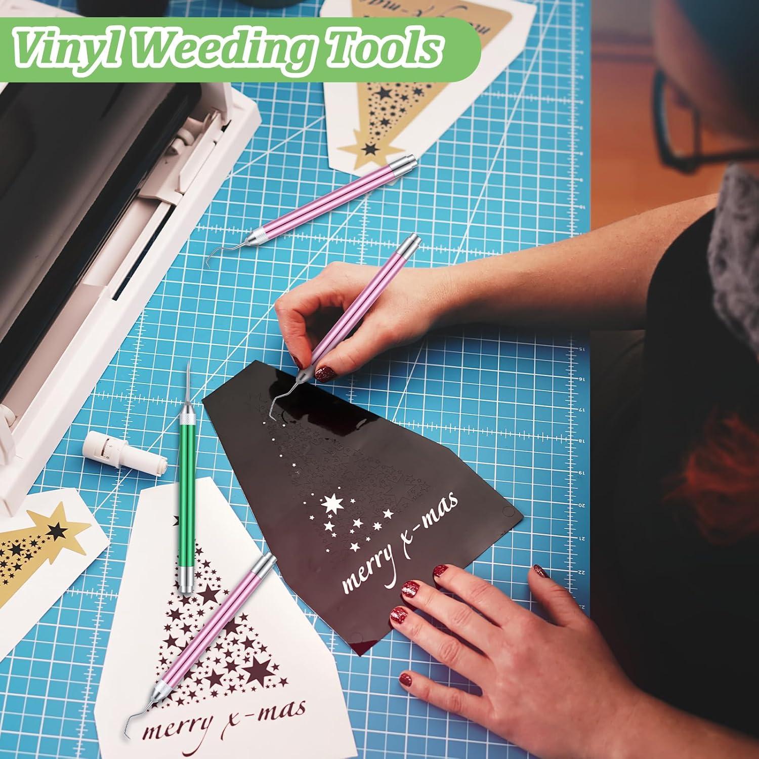 Herramientas de Deshierbe LED Therwen 2 Pcs Rosa Verde