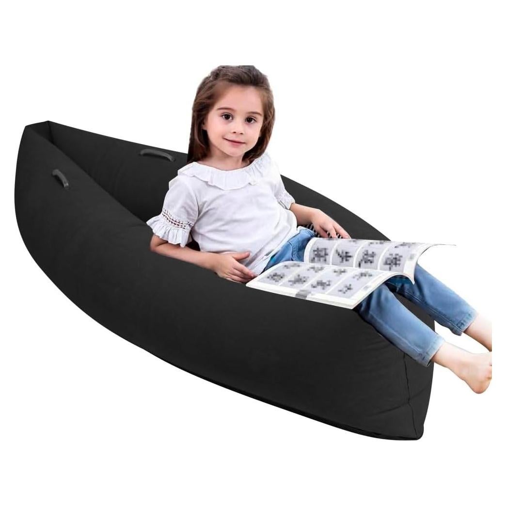Silla Sensorial Inflable King Mills para Niños con Autismo - Negro