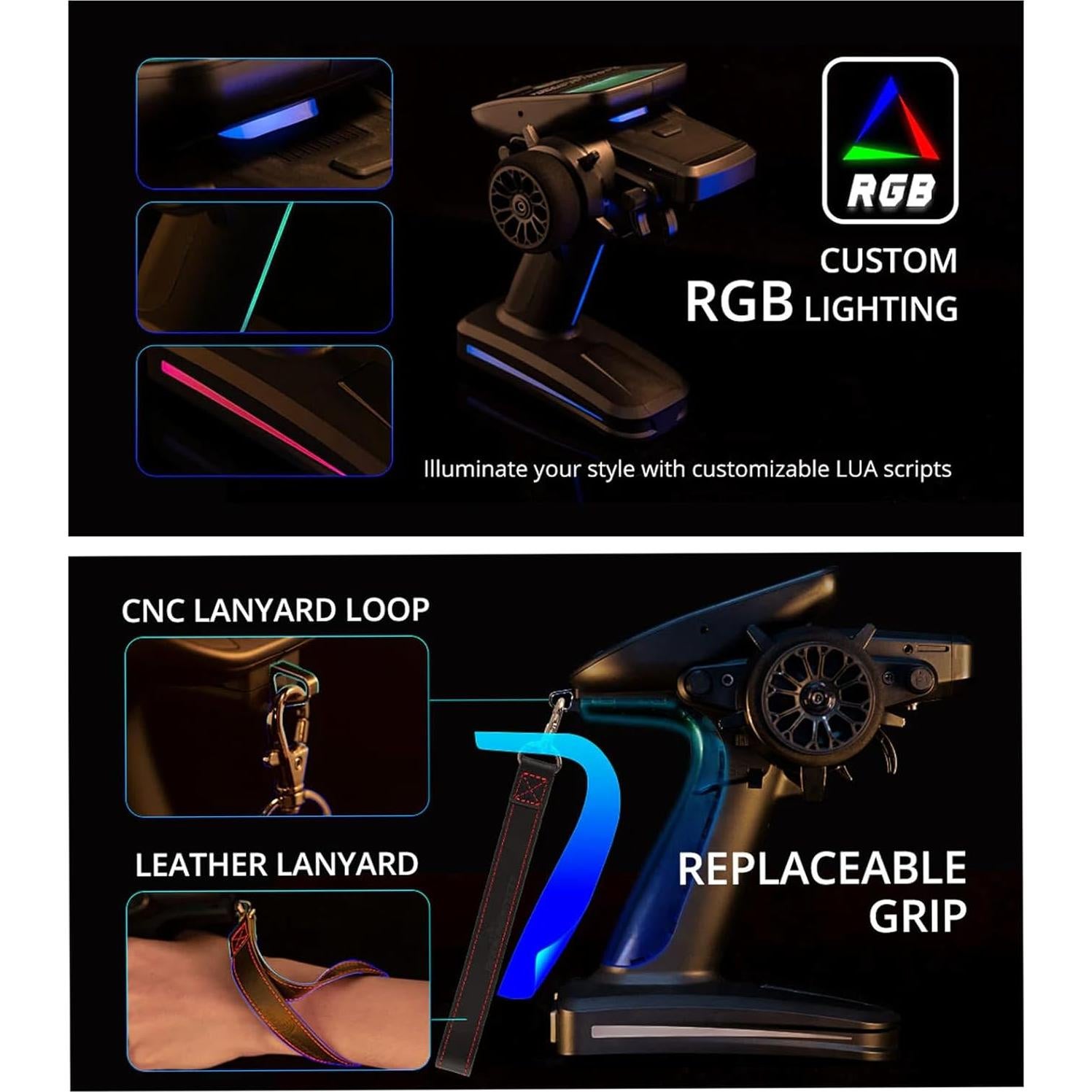 Controlador de Radio de Superficie Radiomaster MT12 4 en 1